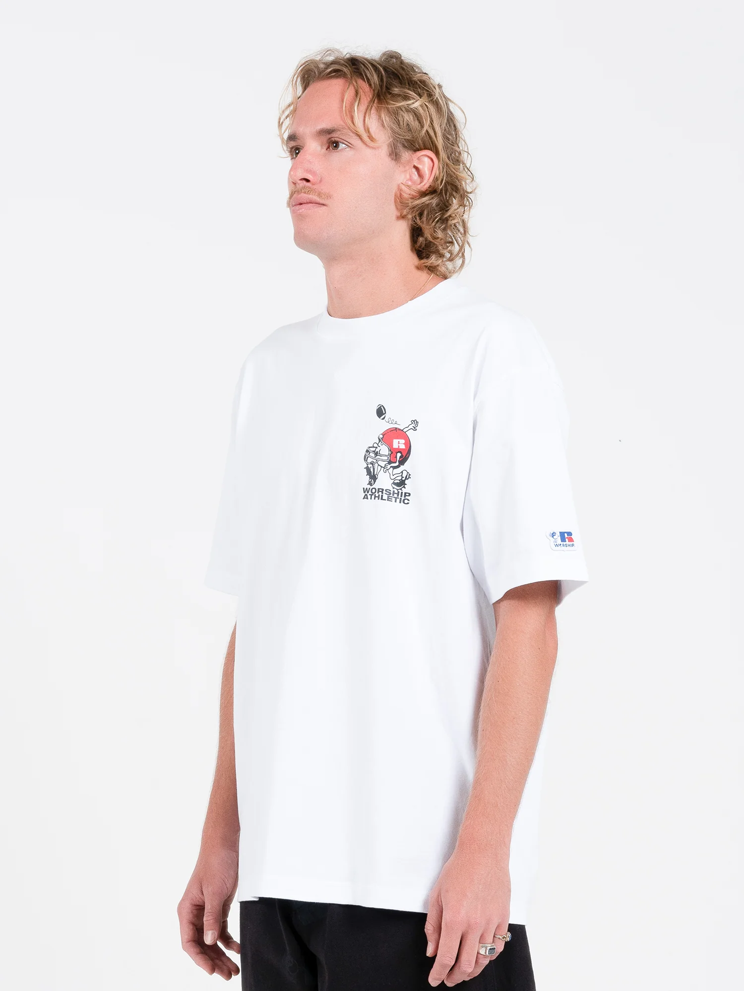 Fumbler Tee - White - Image 3