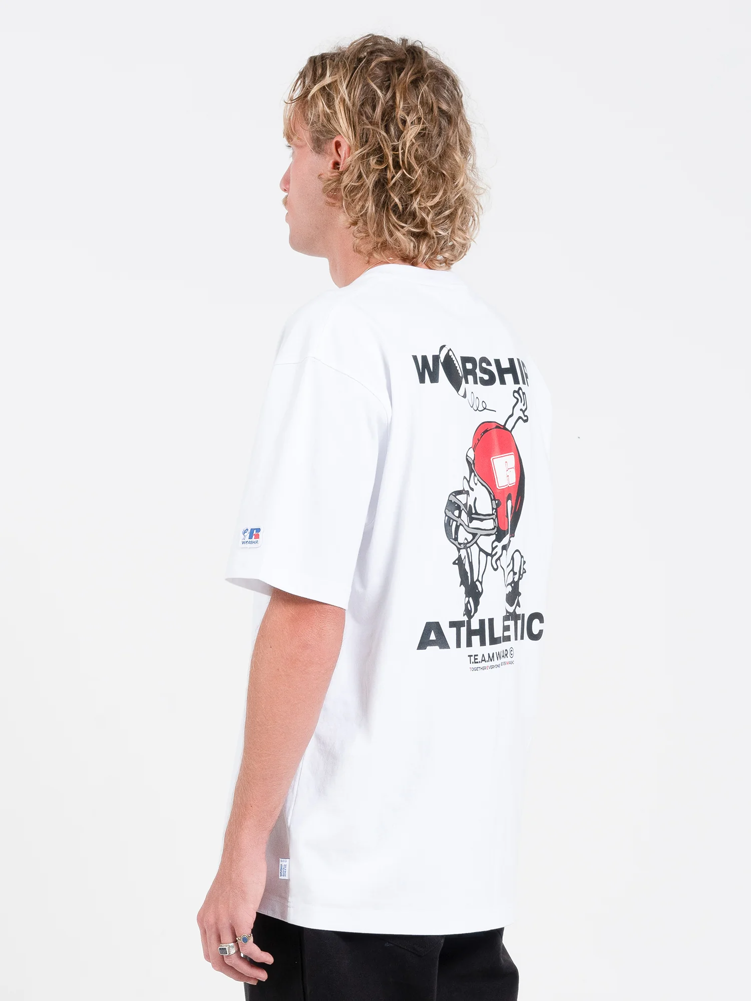 Fumbler Tee - White - Image 5