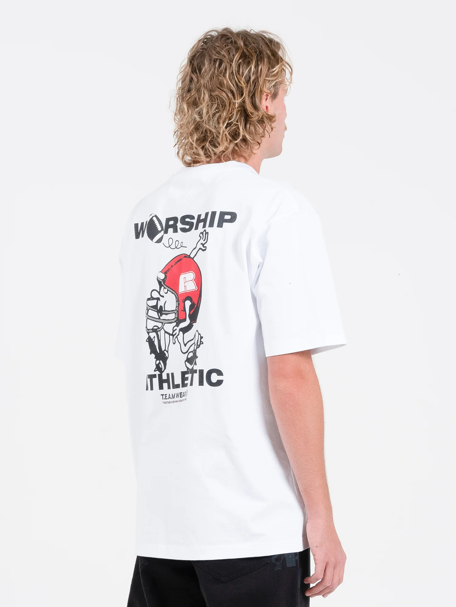 Fumbler Tee - White - Image 6