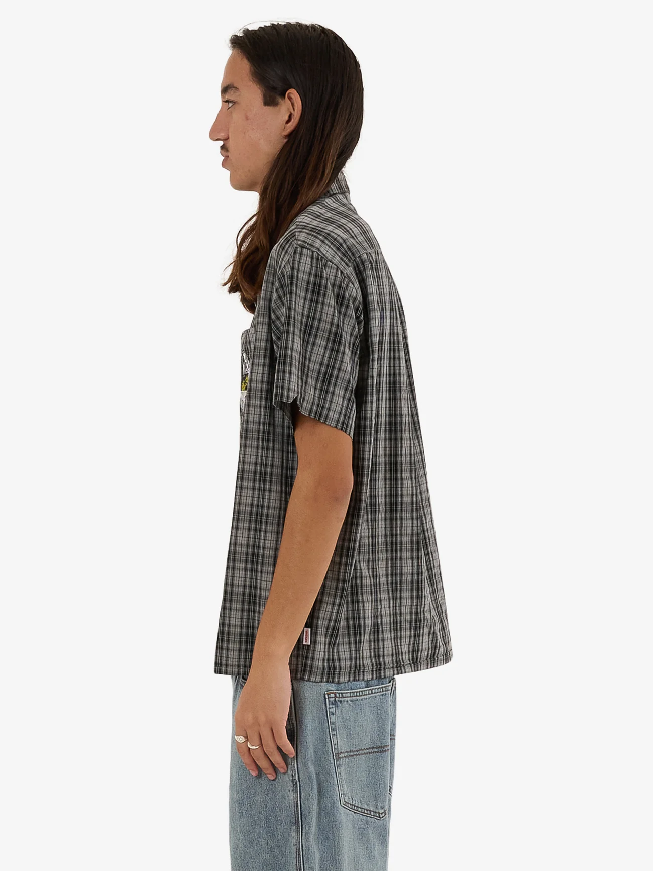 Get A Grip Short Sleeve Shirt - Grey - Image 3