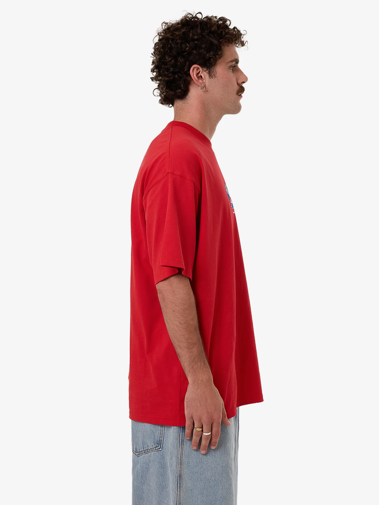 Get Off Oversize Tee - Lucky Red - Image 3