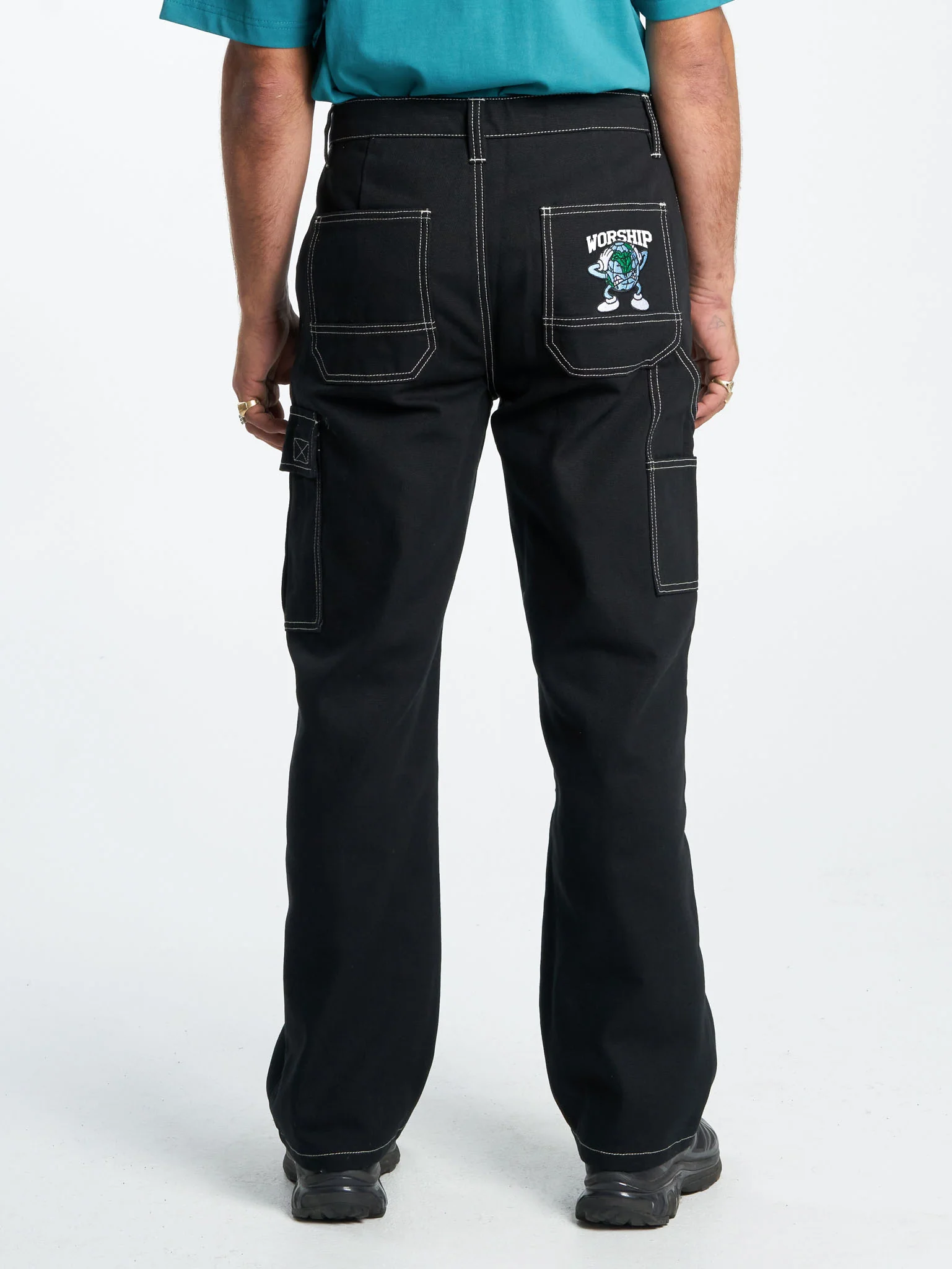Get Off Utility Pant - Black - Image 2