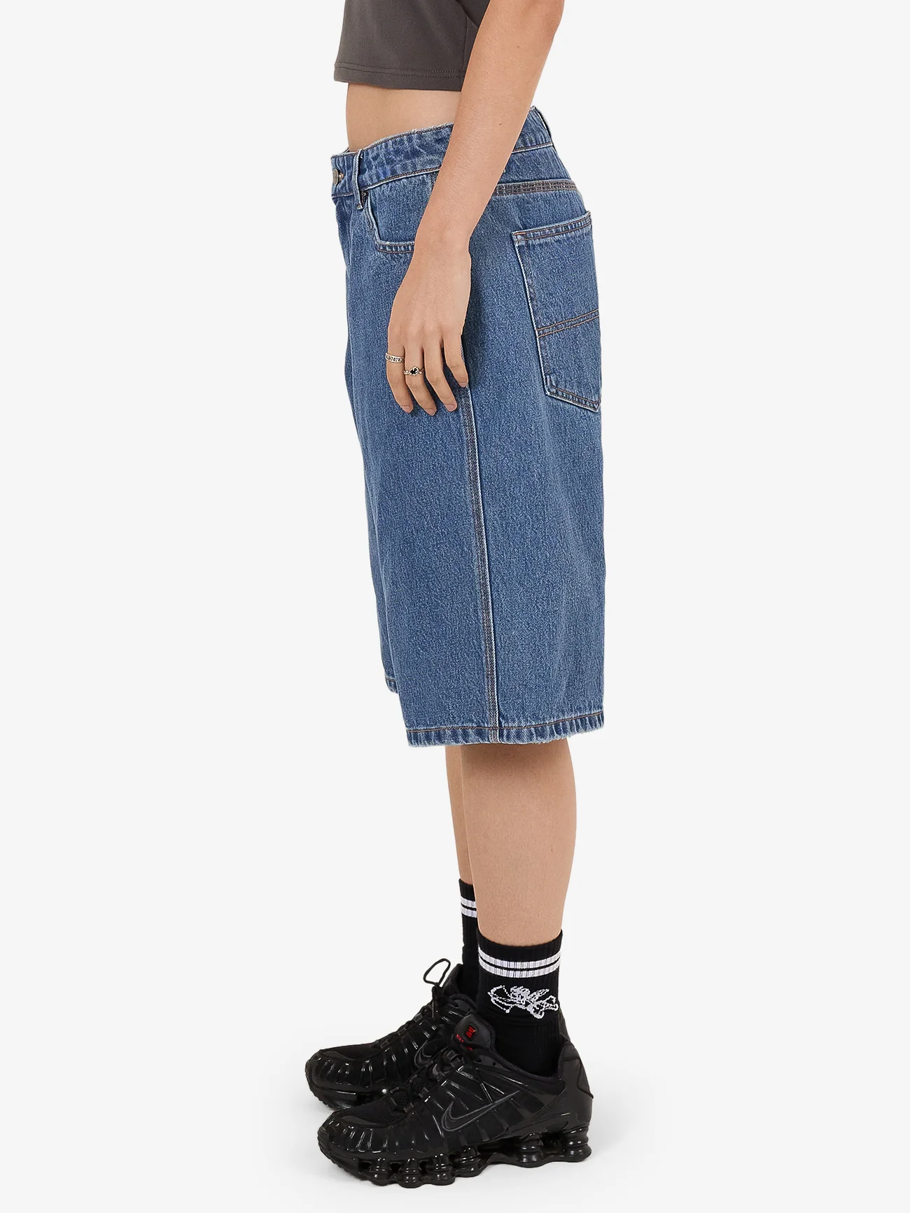 Glazed And Confused Big Baggy Short - Sky High Blue - Image 7