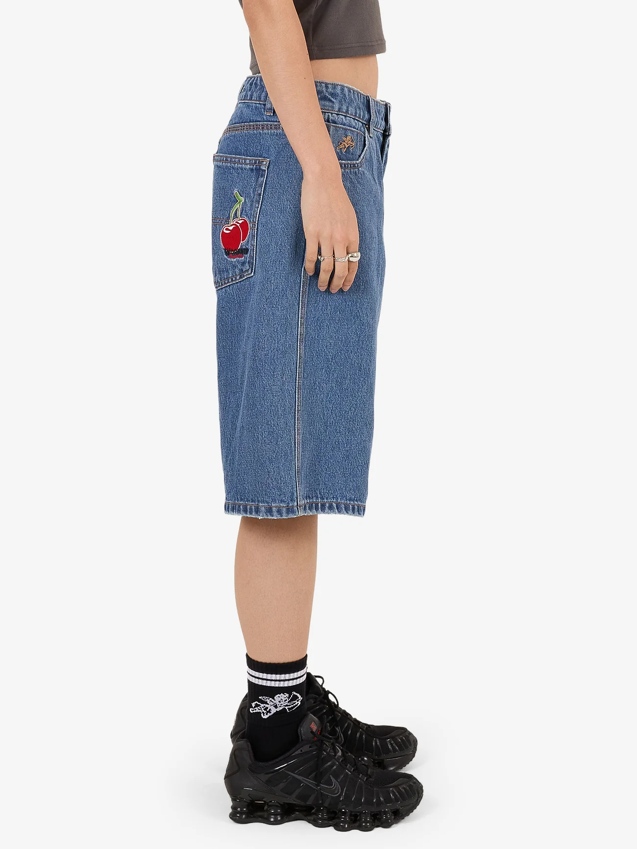 Glazed And Confused Big Baggy Short - Sky High Blue - Image 9