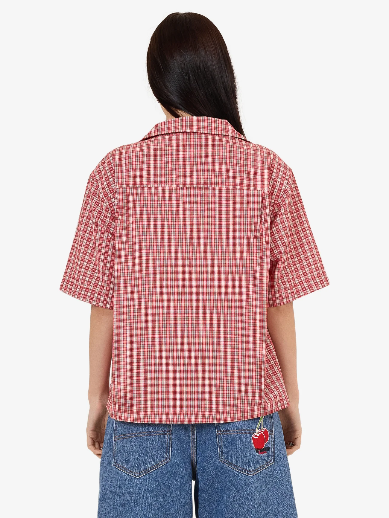 Glazed And Confused Box Fit Shirt - Cherry Red - Image 5