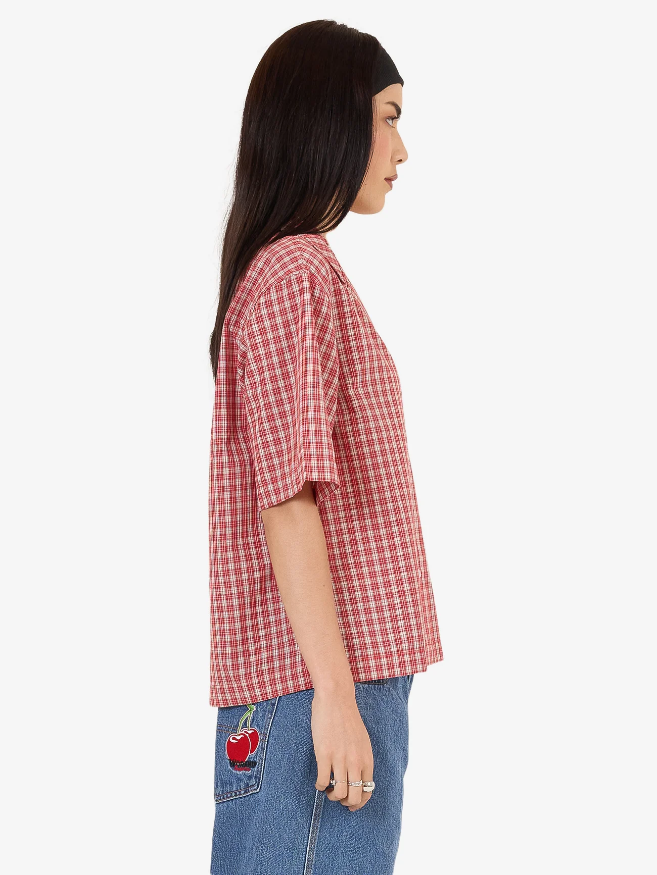 Glazed And Confused Box Fit Shirt - Cherry Red - Image 6