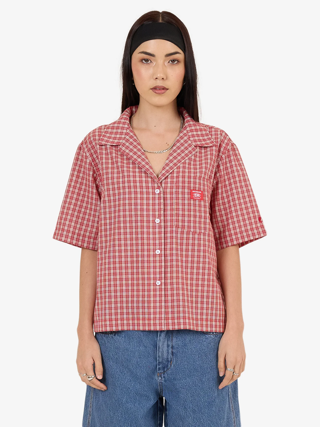 Glazed And Confused Box Fit Shirt - Cherry Red - Image 8