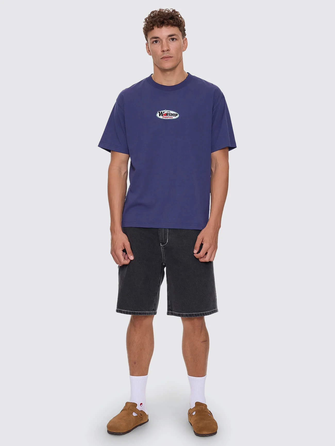 Glazed And Confused Regular Fit Tee - Medieval Blue - Image 3