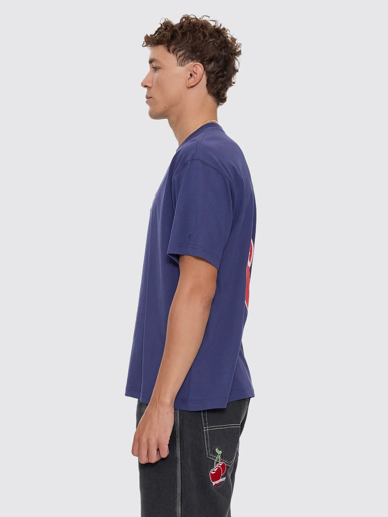 Glazed And Confused Regular Fit Tee - Medieval Blue - Image 4