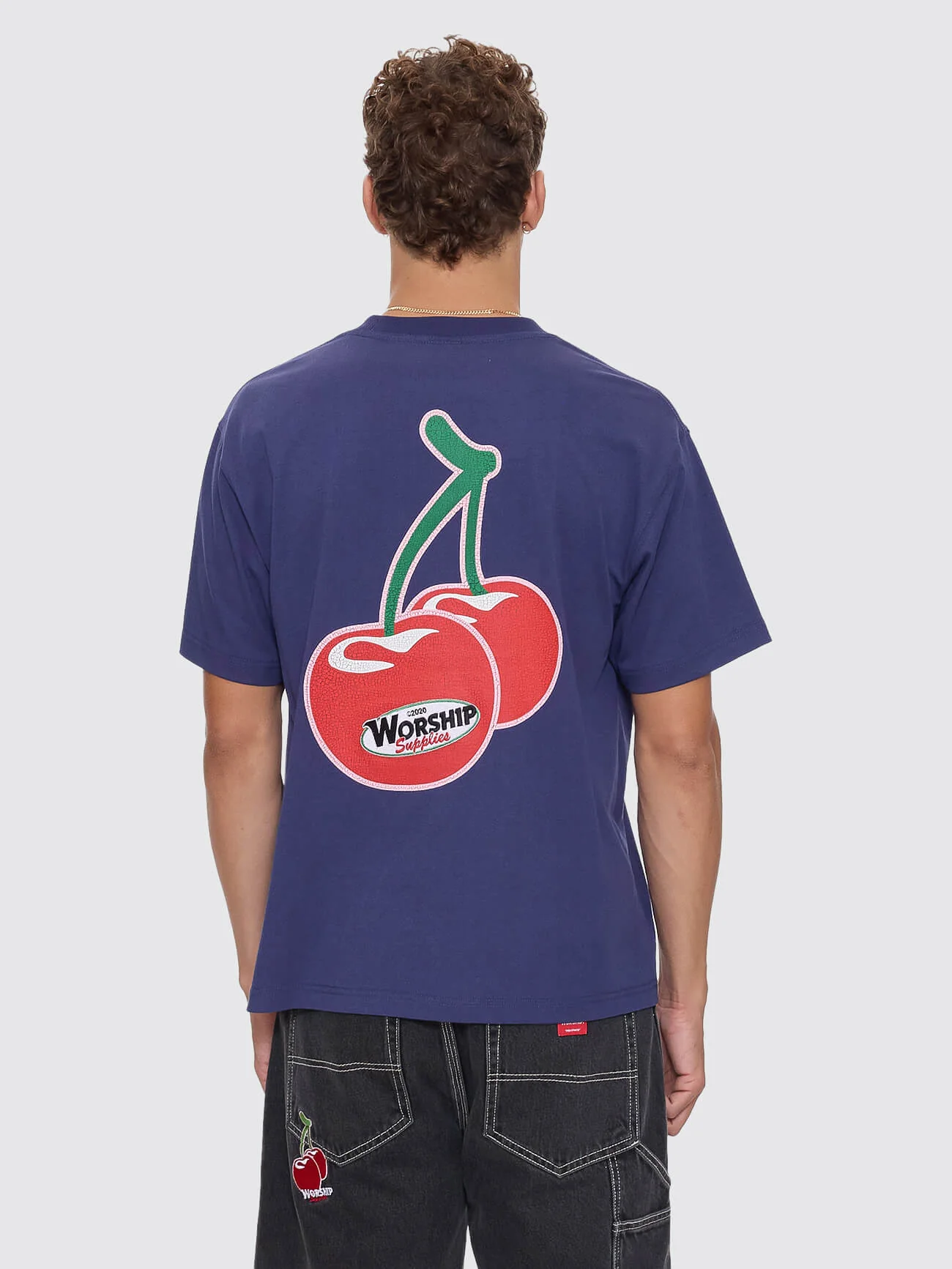 Glazed And Confused Regular Fit Tee - Medieval Blue - Image 5