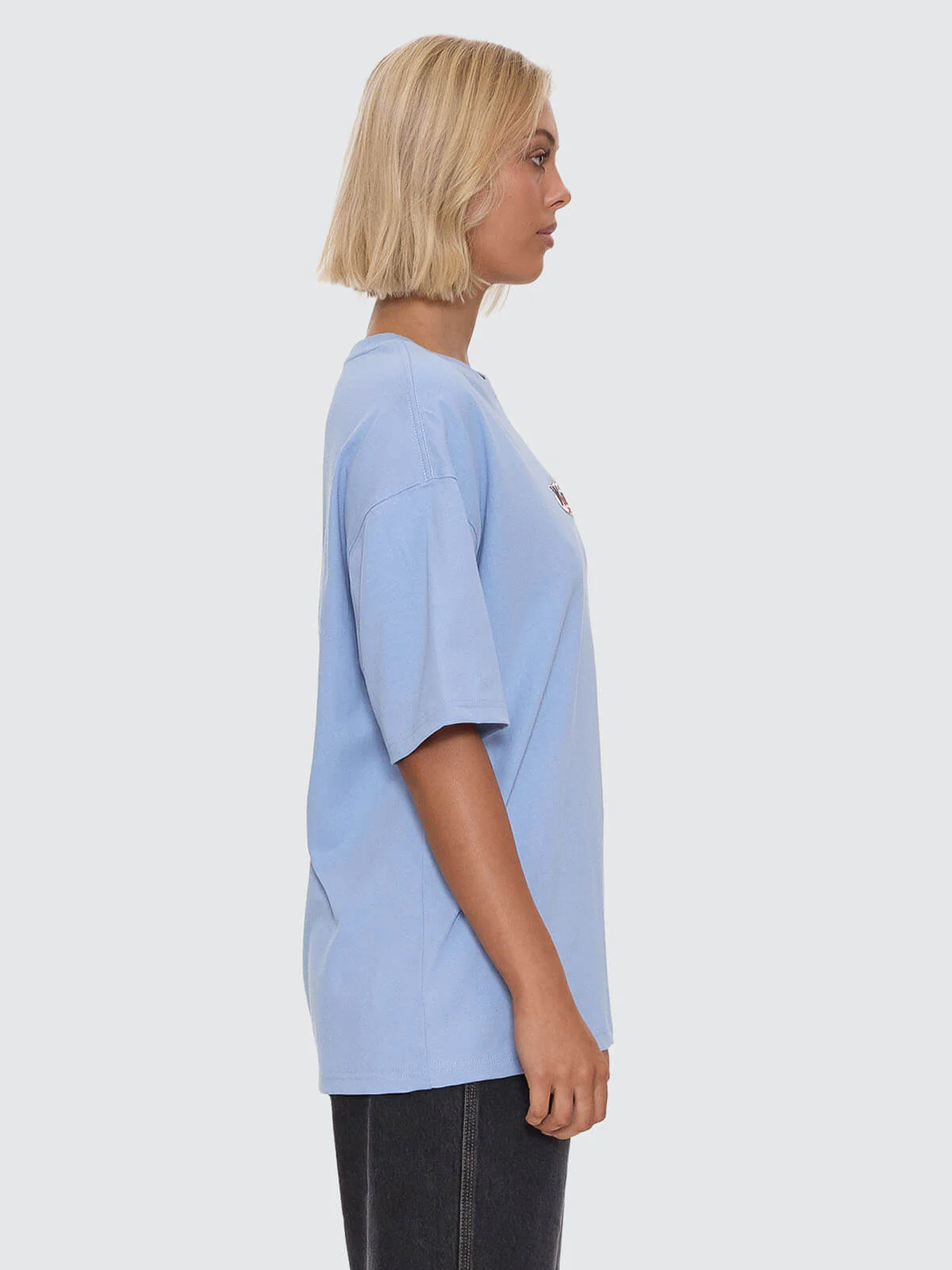 Glazed And Confused Relaxed Fit Tee - Bell Air Blue - Image 7