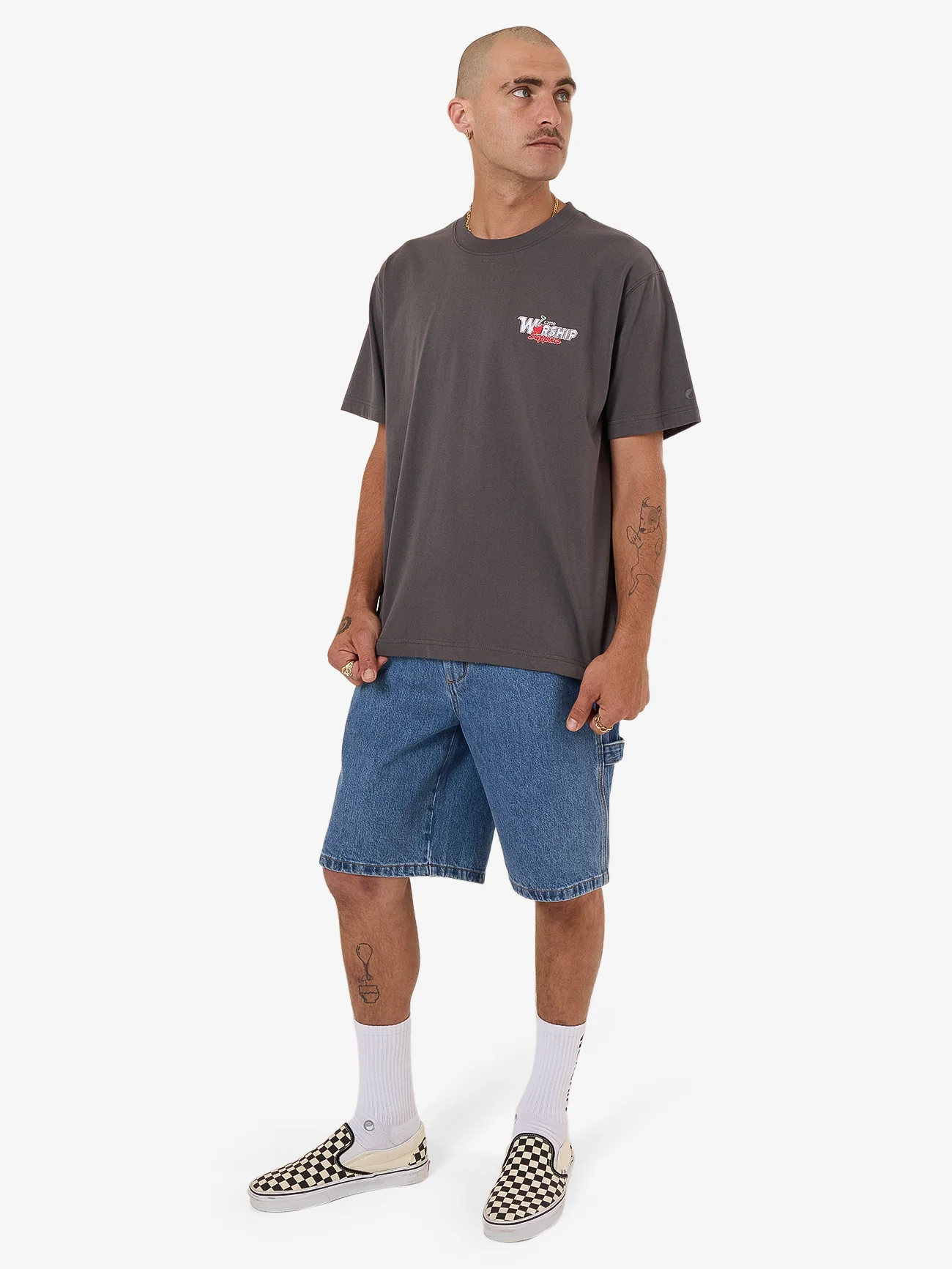 Glazed And Confused Tee - Worn Black - Image 3