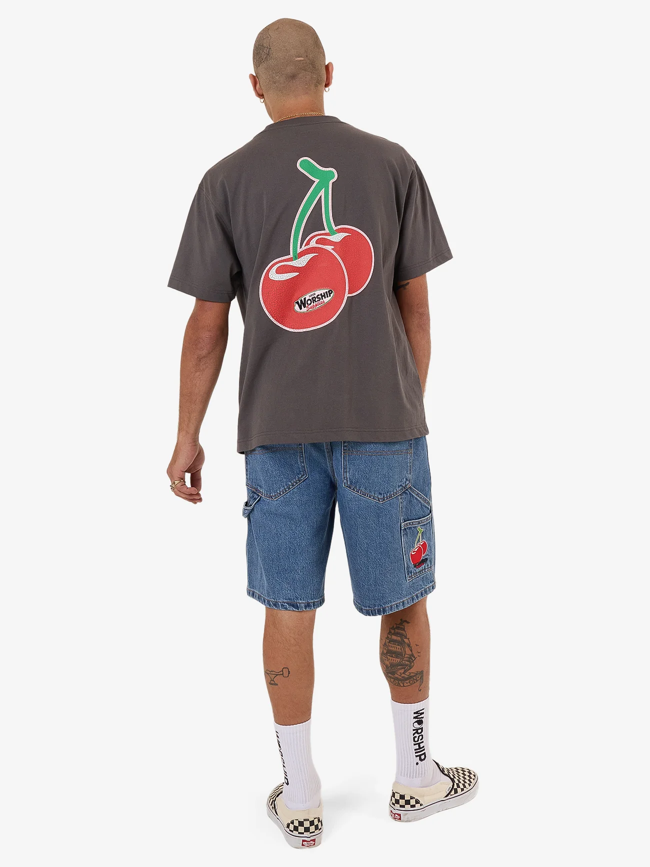 Glazed And Confused Tee - Worn Black - Image 7