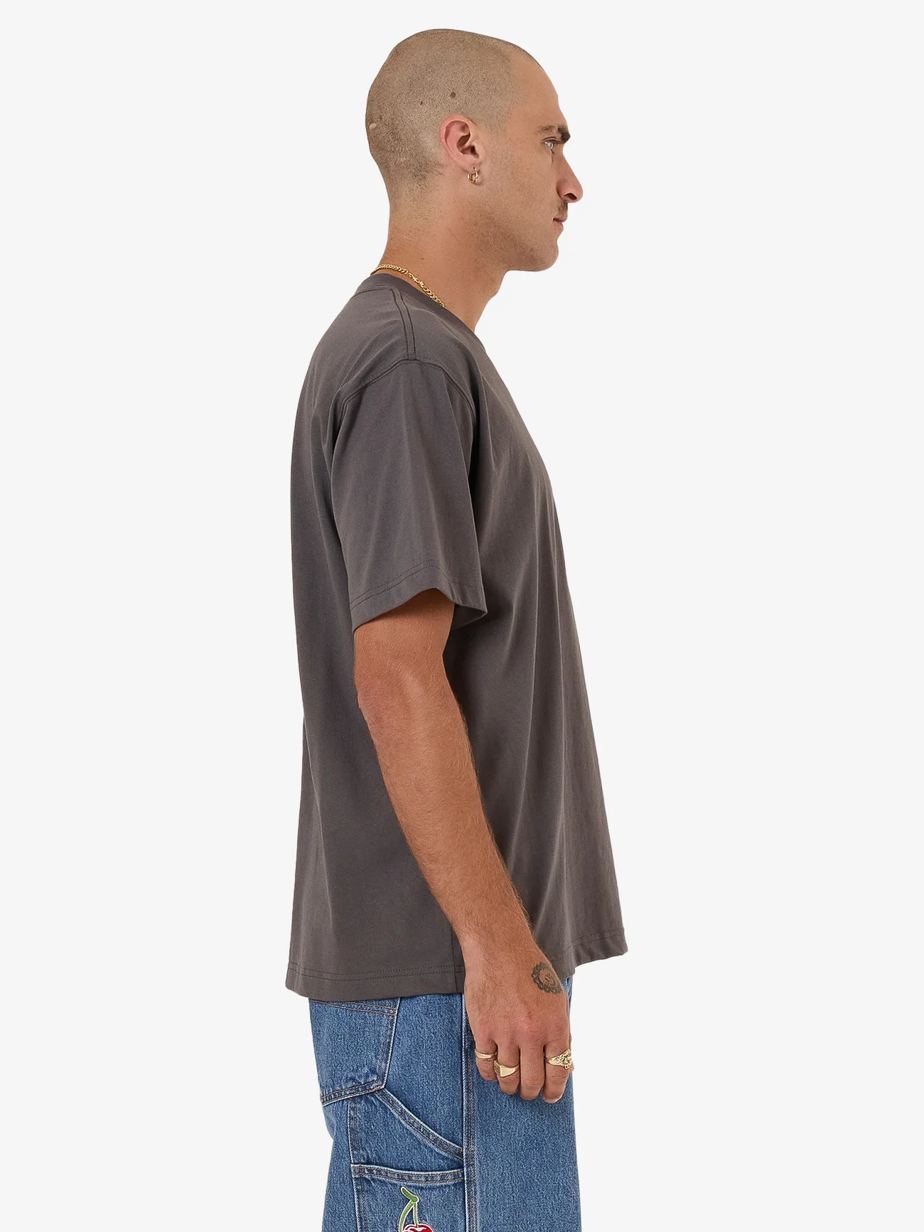 Glazed And Confused Tee - Worn Black - Image 8