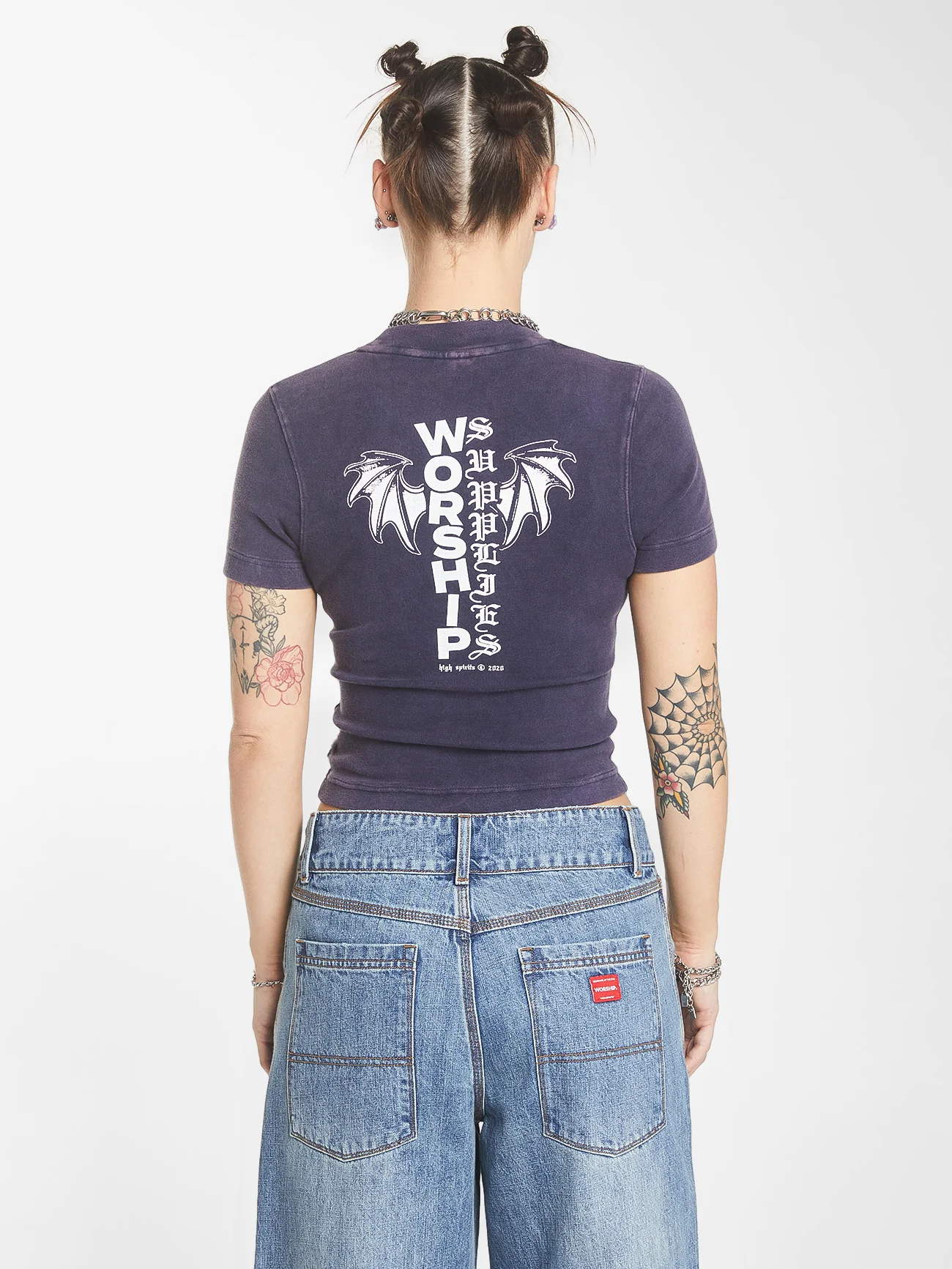 Gnargoyle Slim Fit Tee - Palace Purple - Image 2
