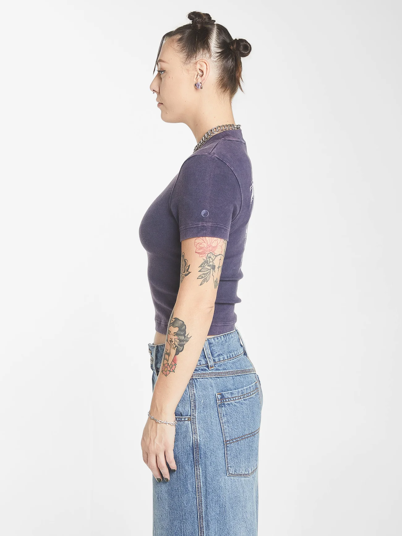 Gnargoyle Slim Fit Tee - Palace Purple - Image 4