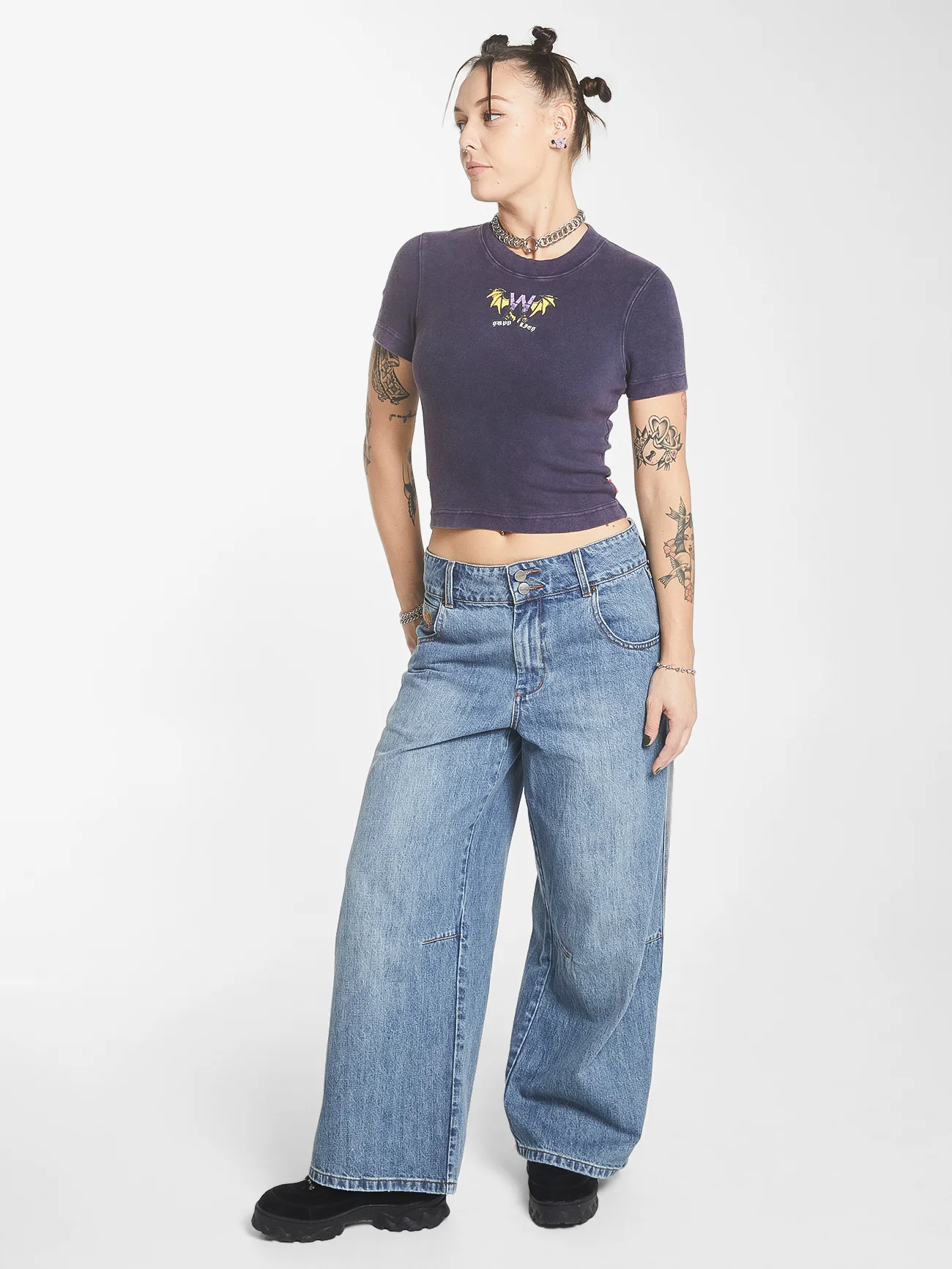 Gnargoyle Slim Fit Tee - Palace Purple - Image 5