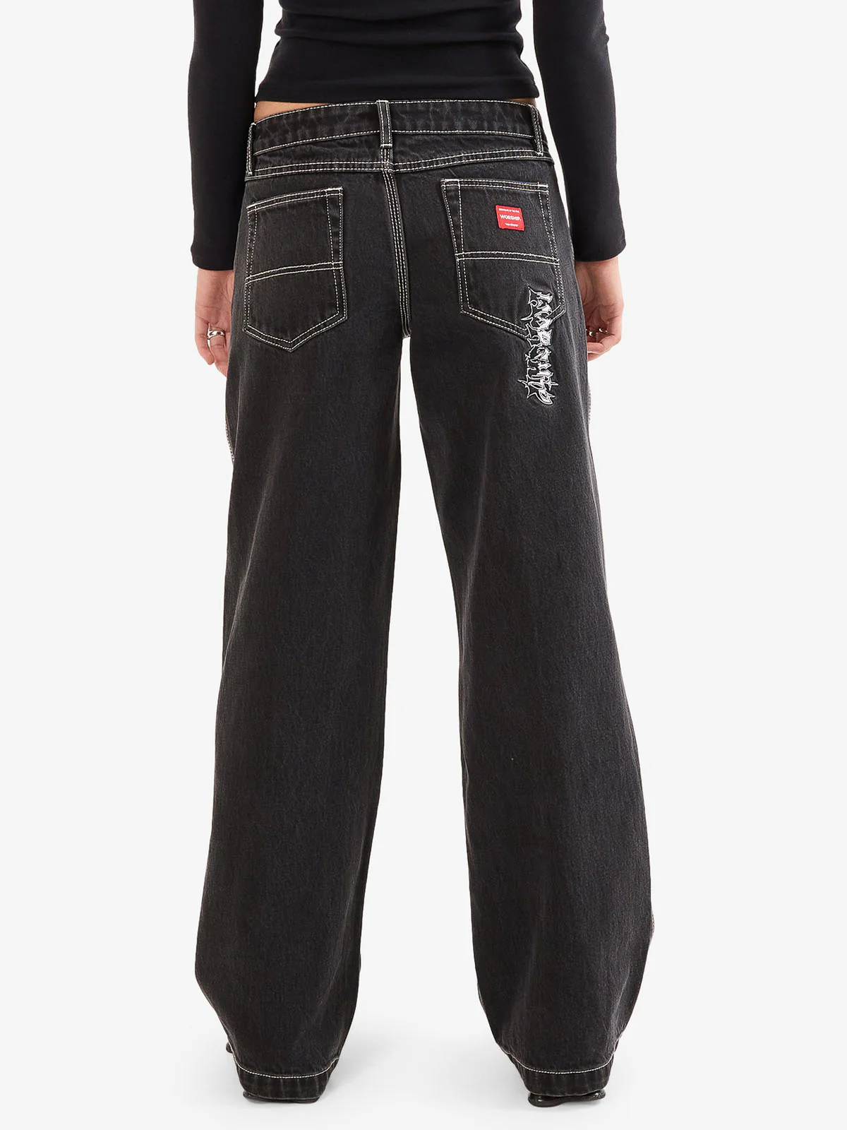 Gnasher Baggy Low Rider Jean - Phantom - Image 4