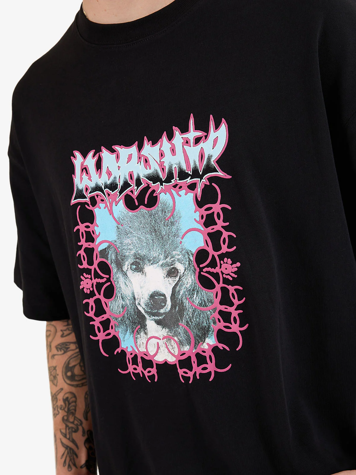 Gnasher Oversize Tee - Black - Image 5