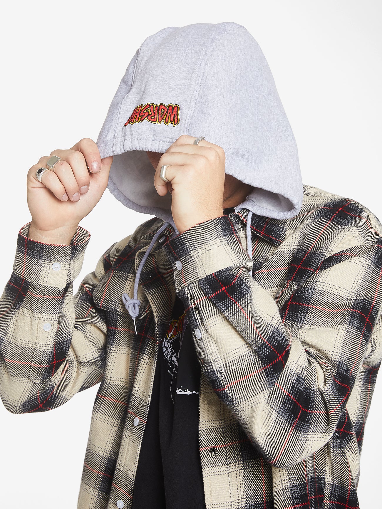 Gobbler Long Sleeve Flannel - Black - Image 4