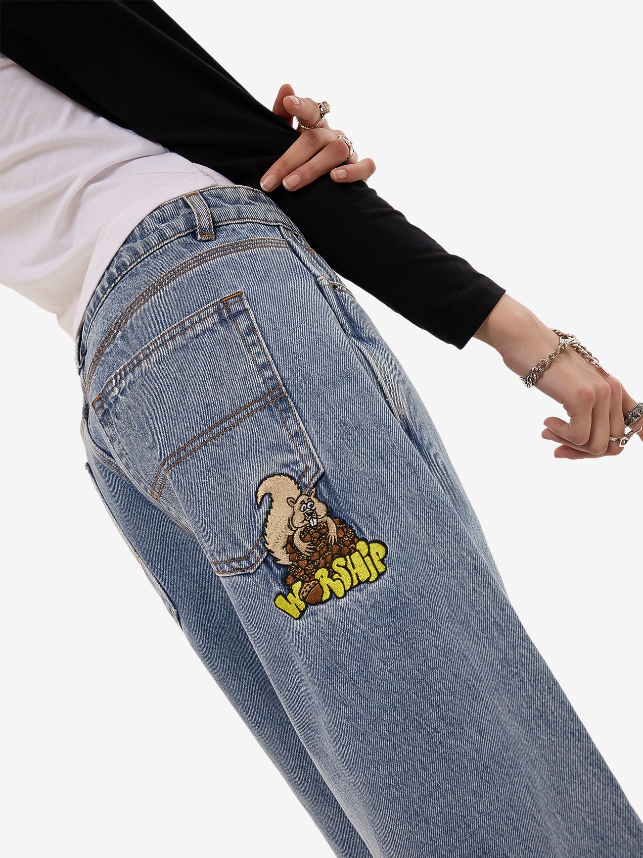 Going Nuts Big Baggy Short - Rage Blue - Image 6