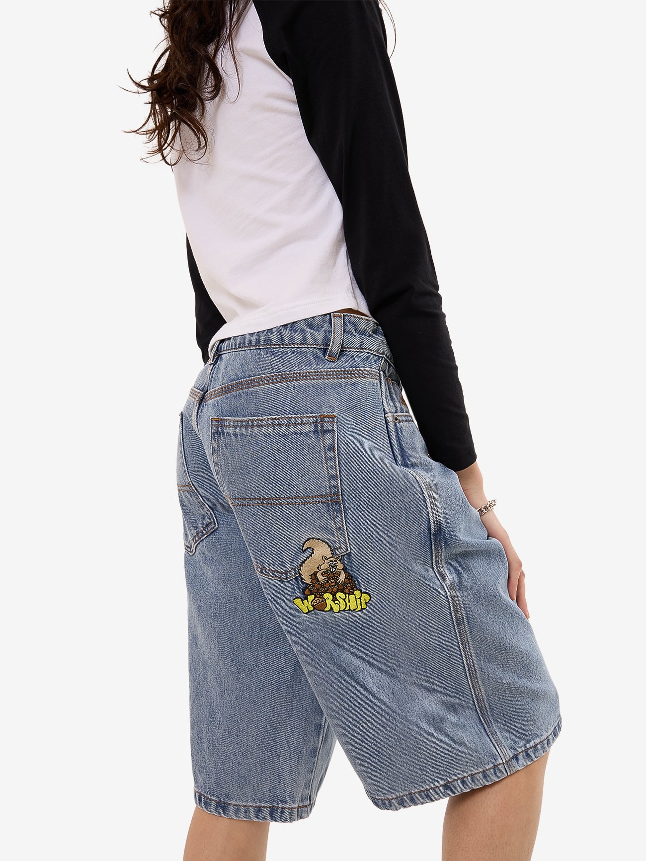 Going Nuts Big Baggy Short - Rage Blue - Image 7