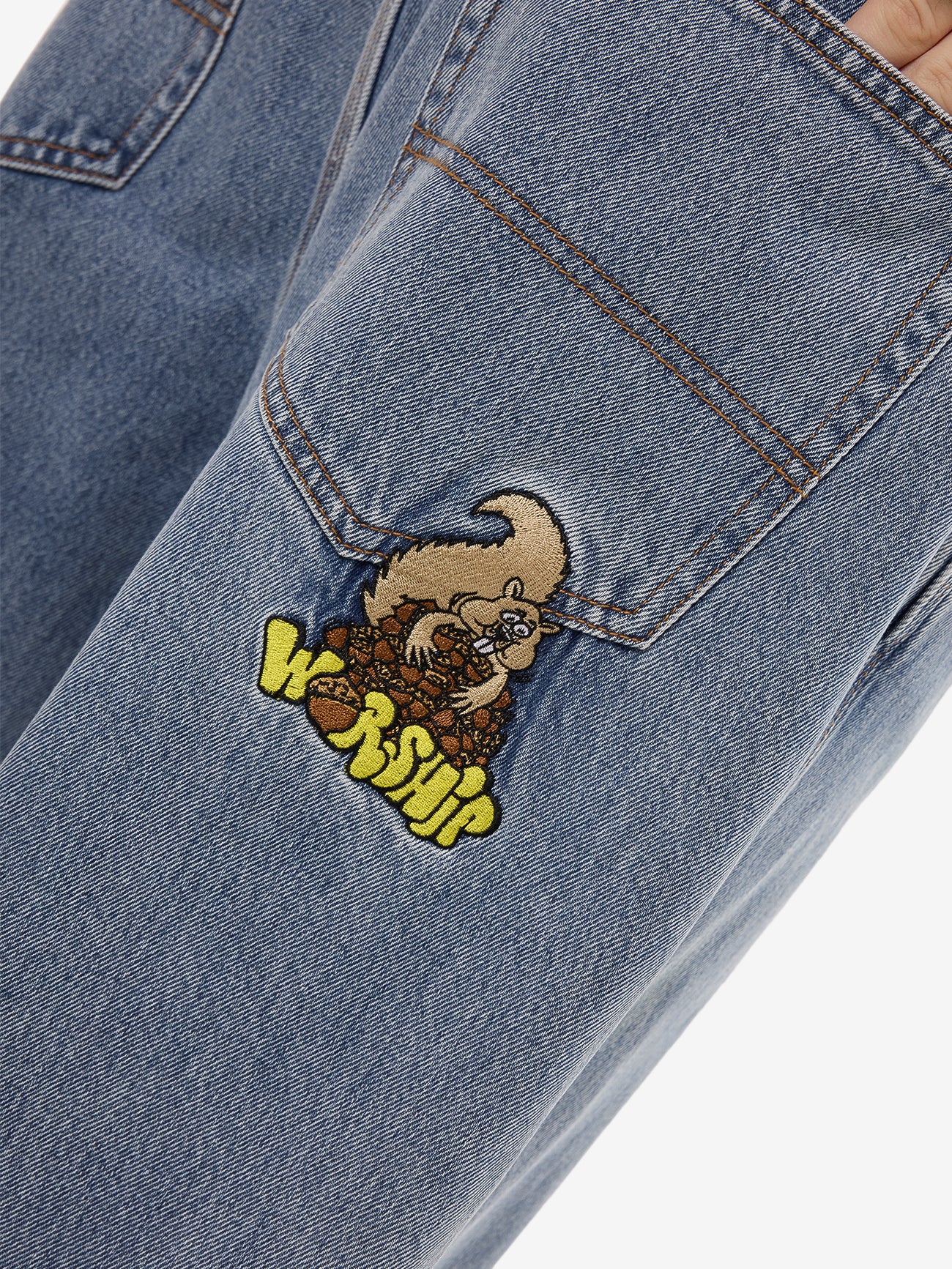 Going Nuts Big Dawg Jean - Rage Blue - Image 7