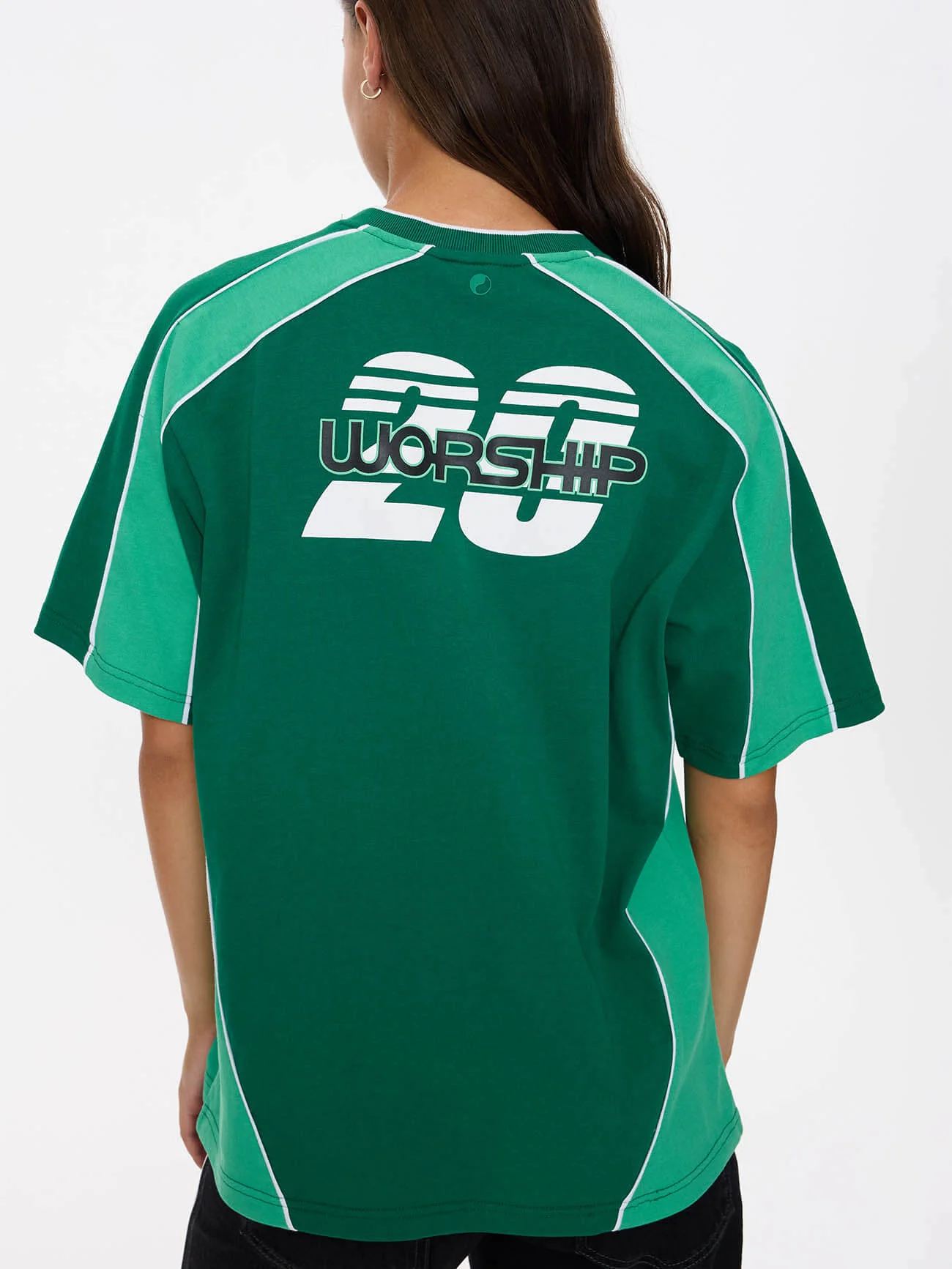 Grand Prix Panelled Jersey - Green - Image 3