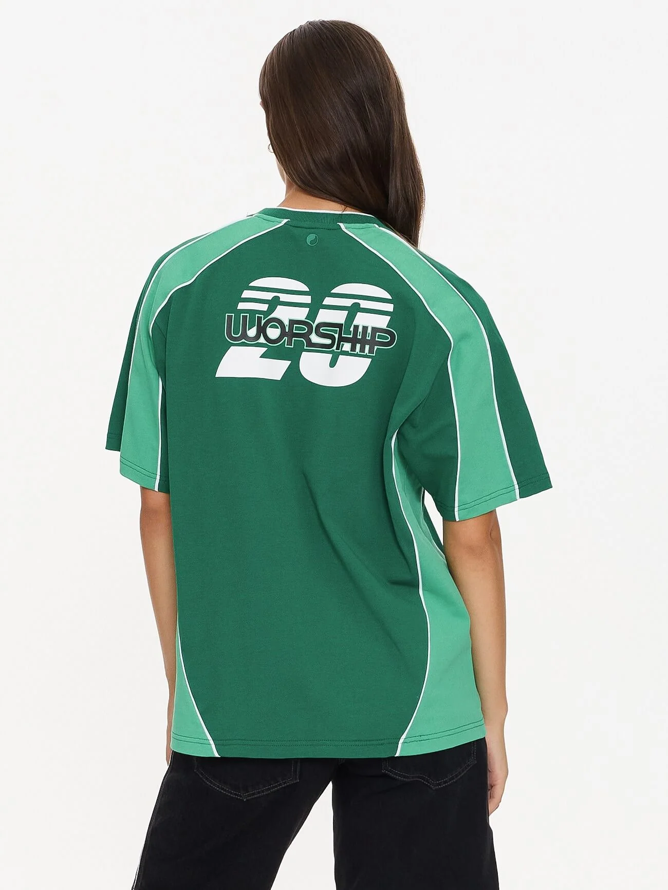 Grand Prix Panelled Jersey - Green - Image 6