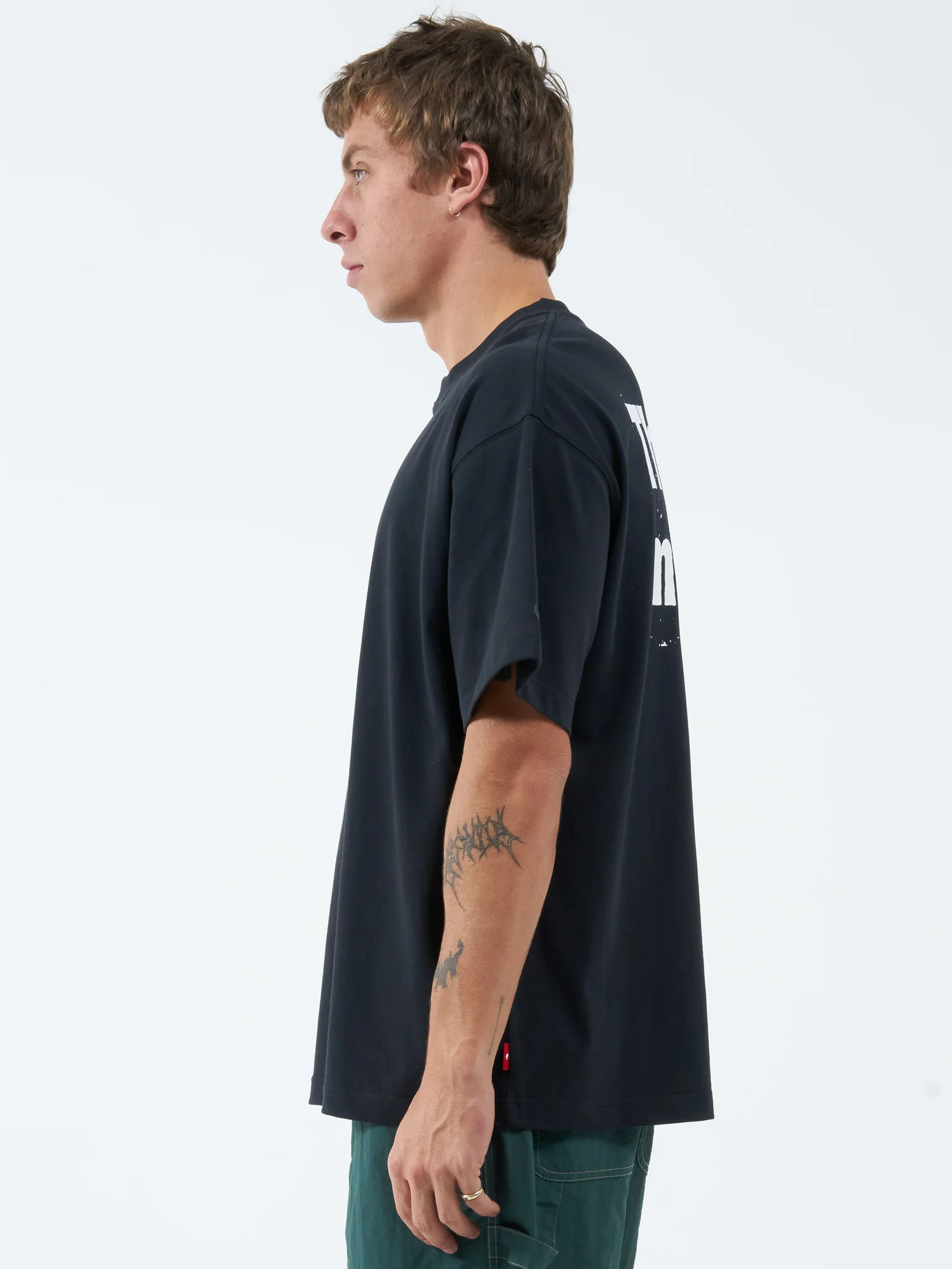 Grey Matter Tee - Washed Black - Image 3
