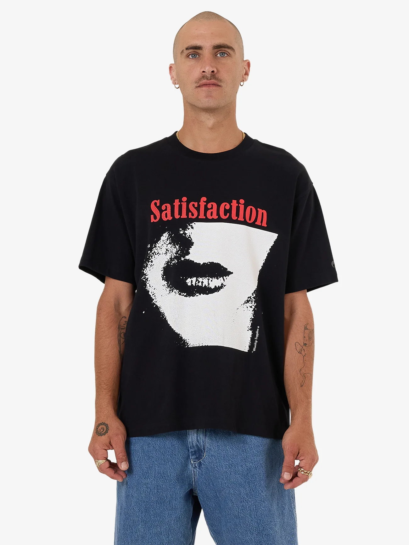 Grinner Tee - Black - Image 3