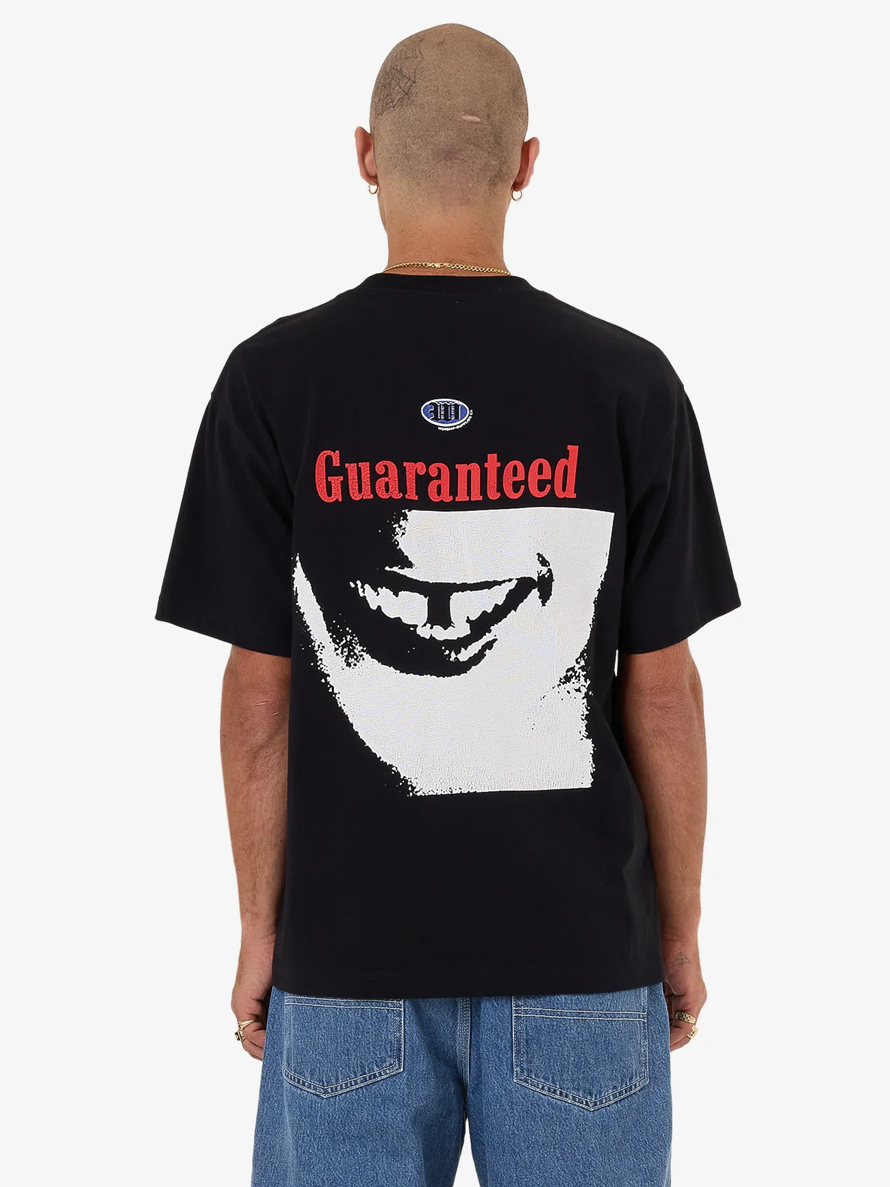 Grinner Tee - Black - Image 7