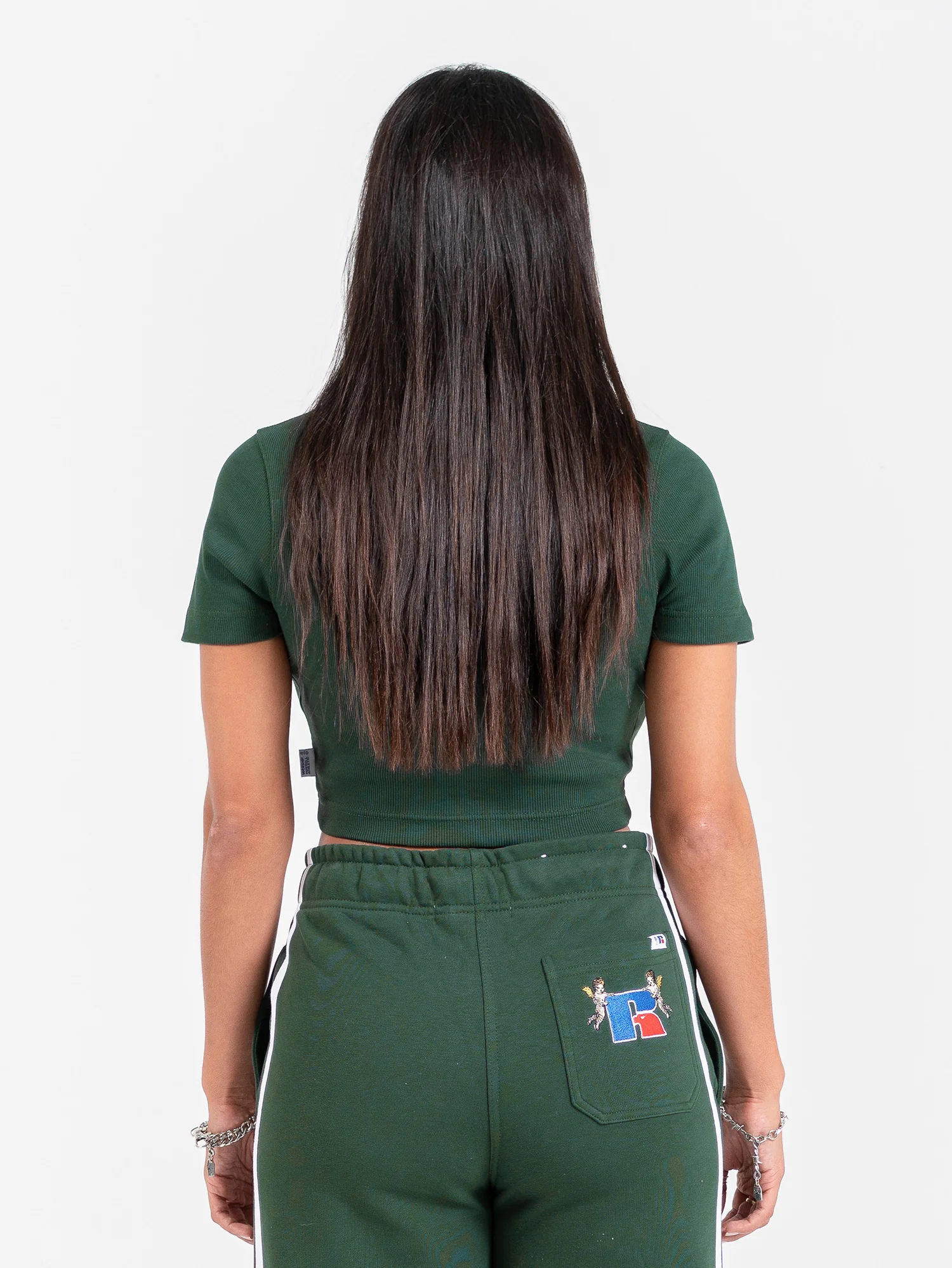 Groundskeepers Micro Tee - Sycamore Green Vintage Washed - Image 5