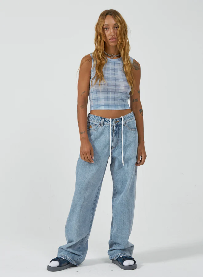 Hangtime Sloucher Jean - Worship Blew Dust - Image 3