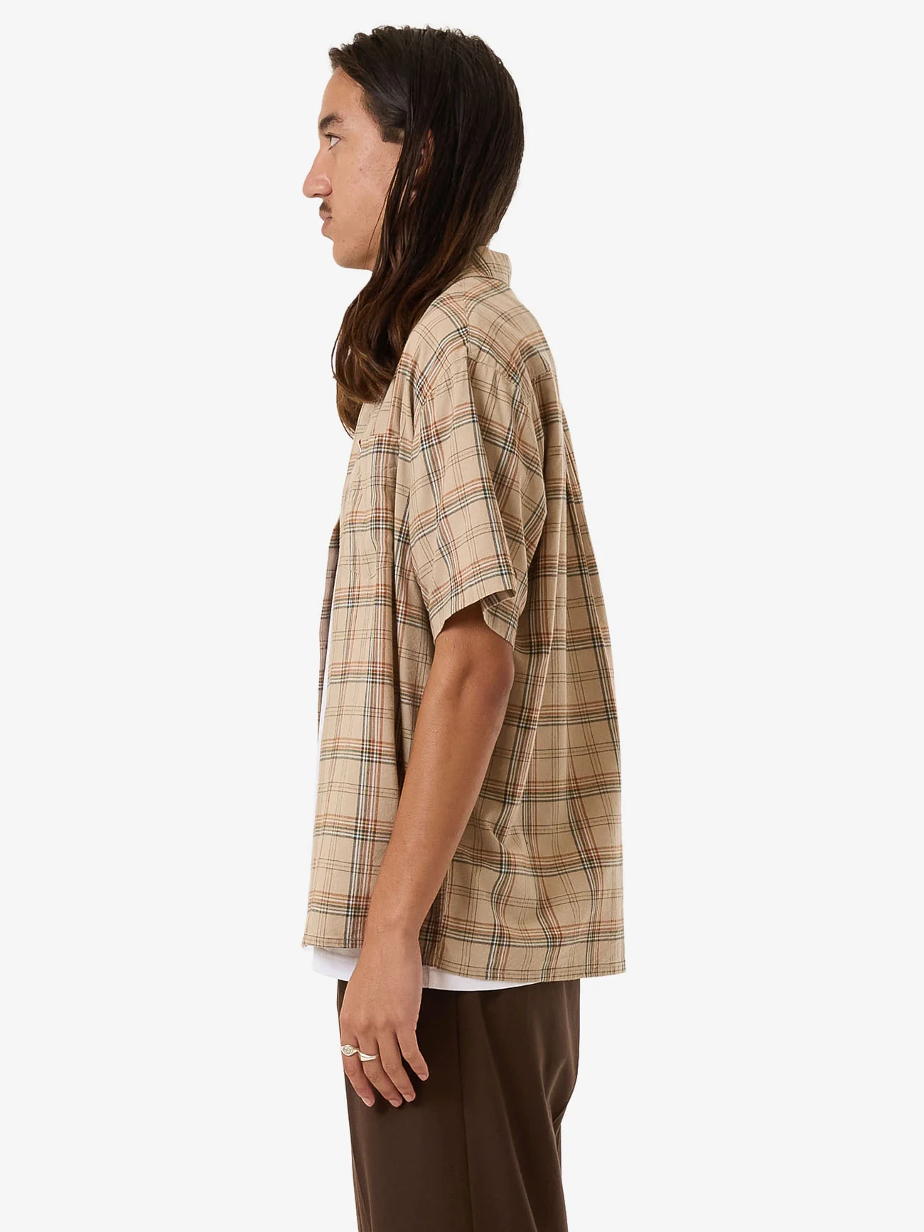Hank Short Sleeve Work Shirt - Grey - Image 3