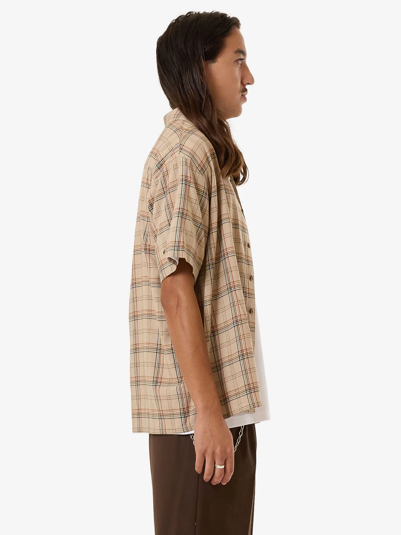Hank Short Sleeve Work Shirt - Grey - Image 4