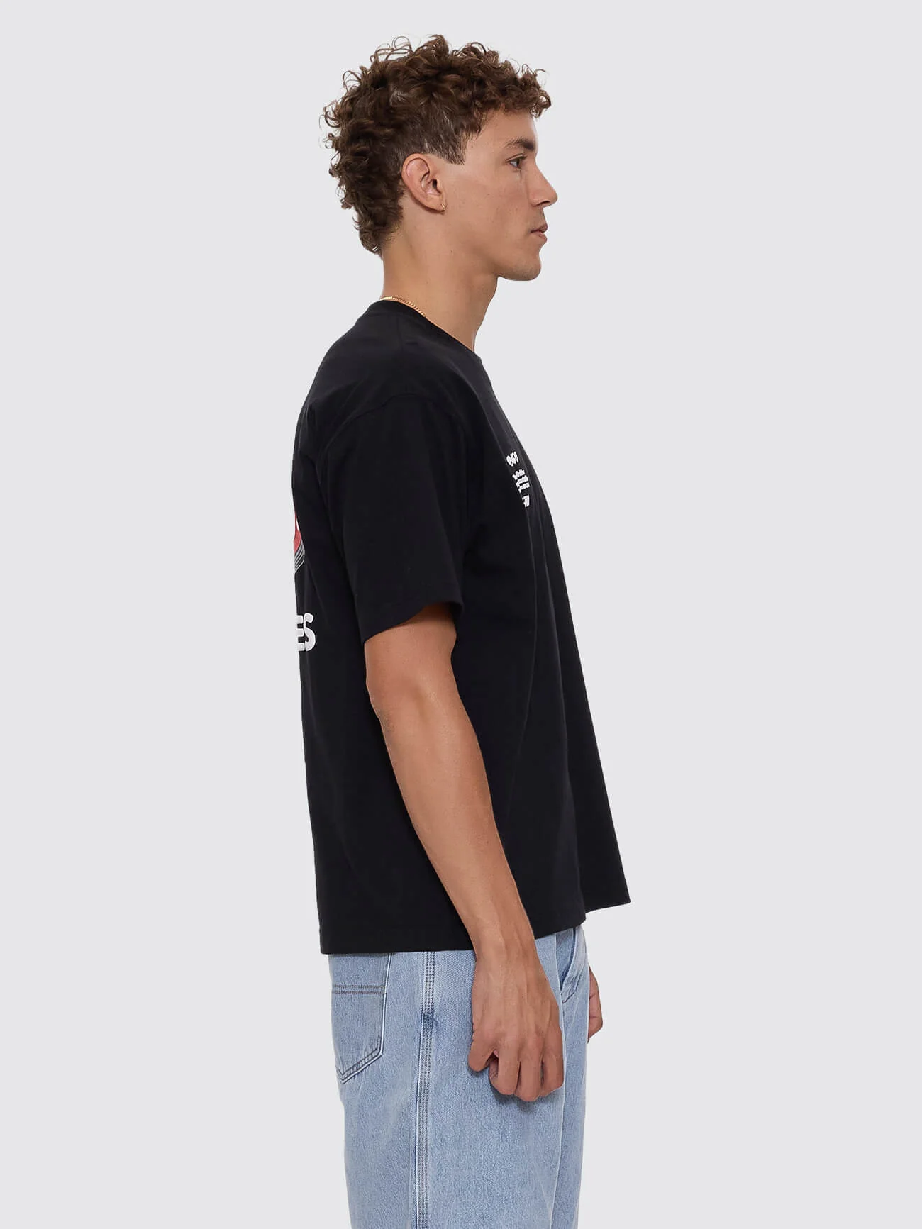 Haulaz Regular Fit Tee - Black - Image 7