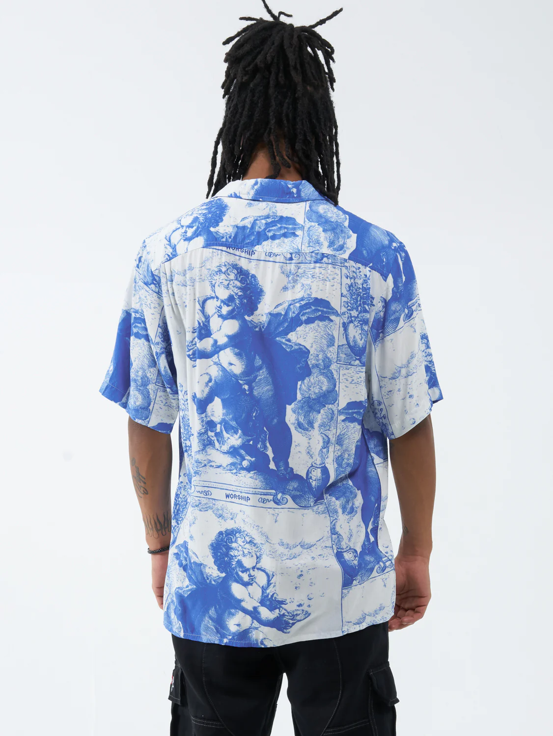 Heavenly Bowling Shirt - White - Image 2