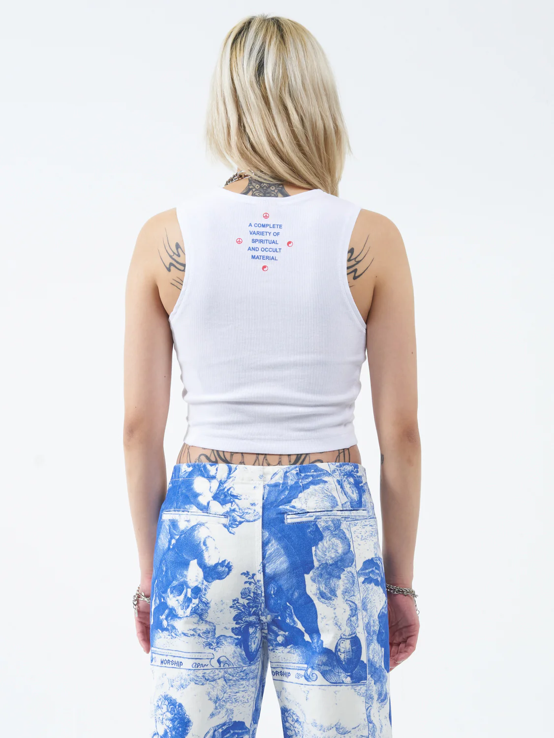 Heavenly Tiny Tank - White - Image 2