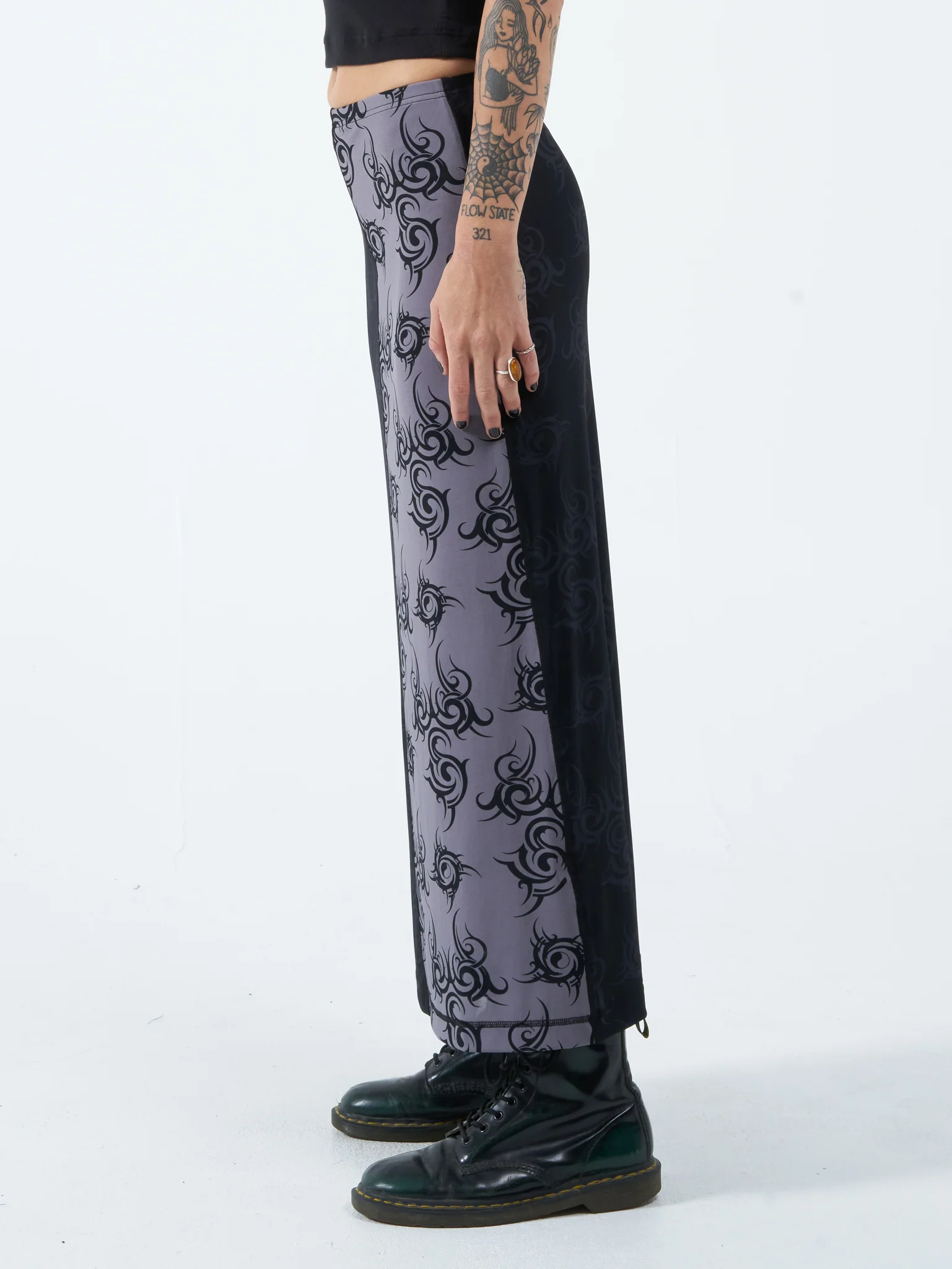 Hell Hole Maxi Skirt - Black - Image 4