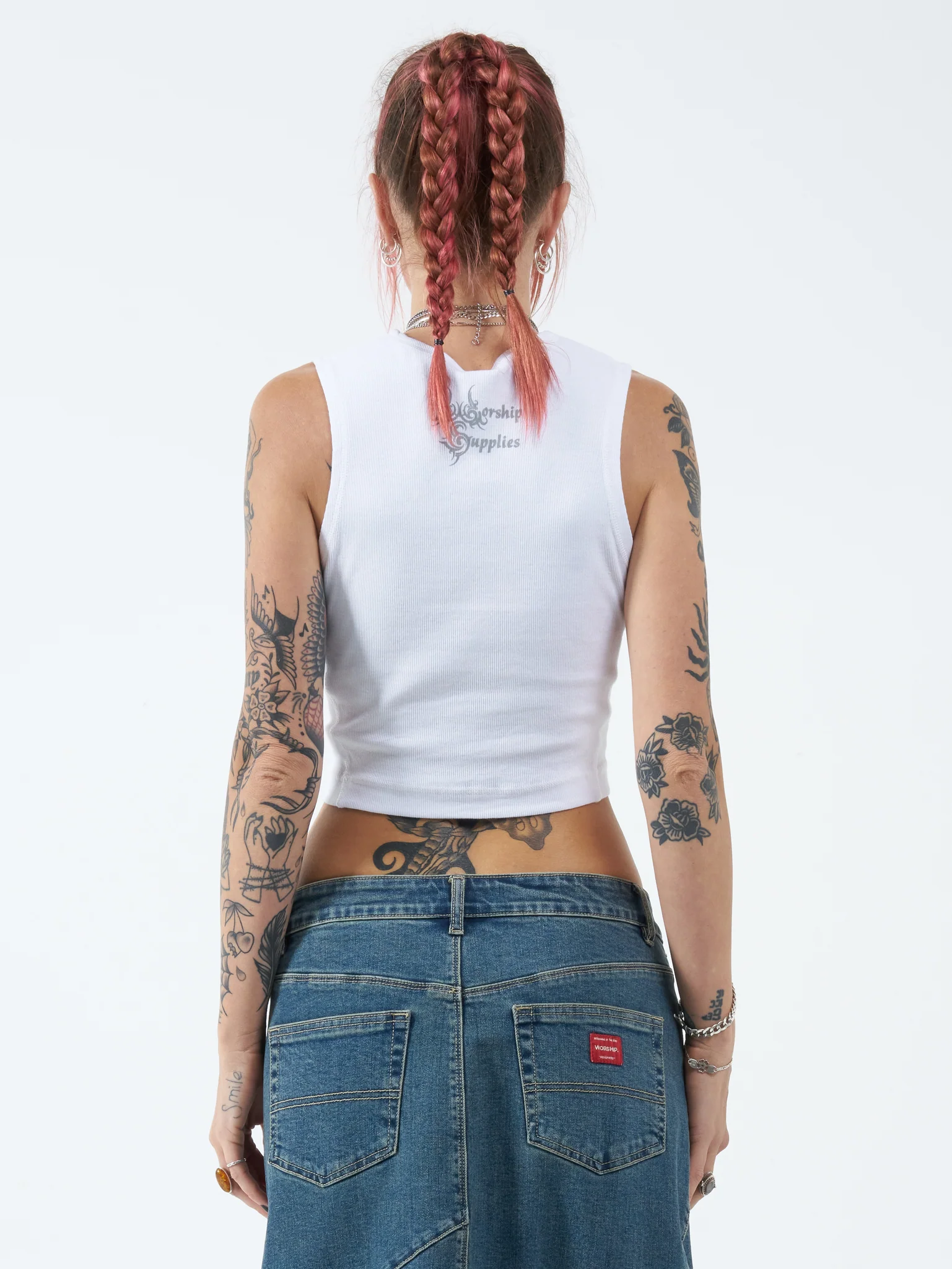 Hell Hole Tiny Tank - White - Image 2