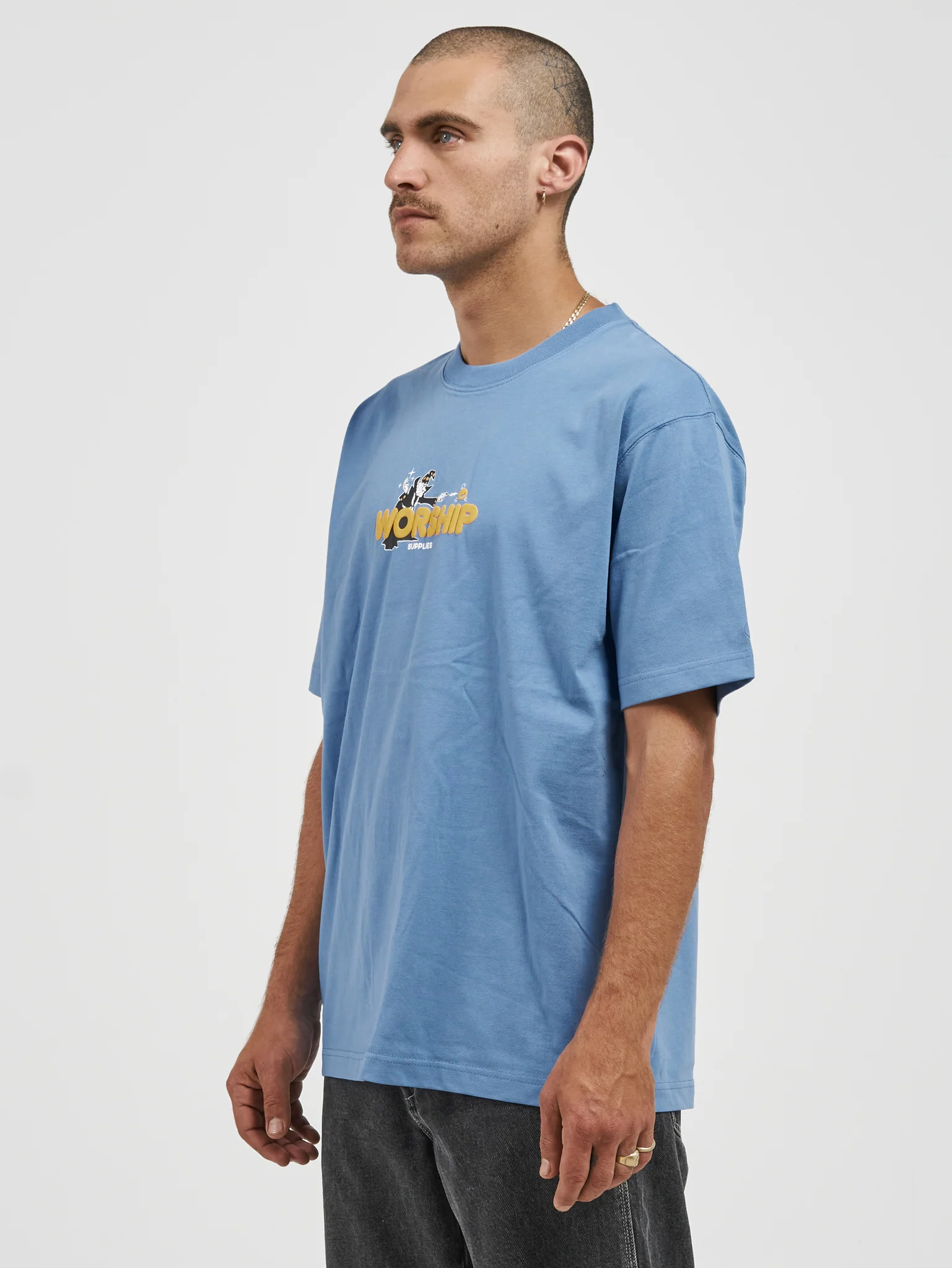 Hocus Pocus Tee - French Blue - Image 2