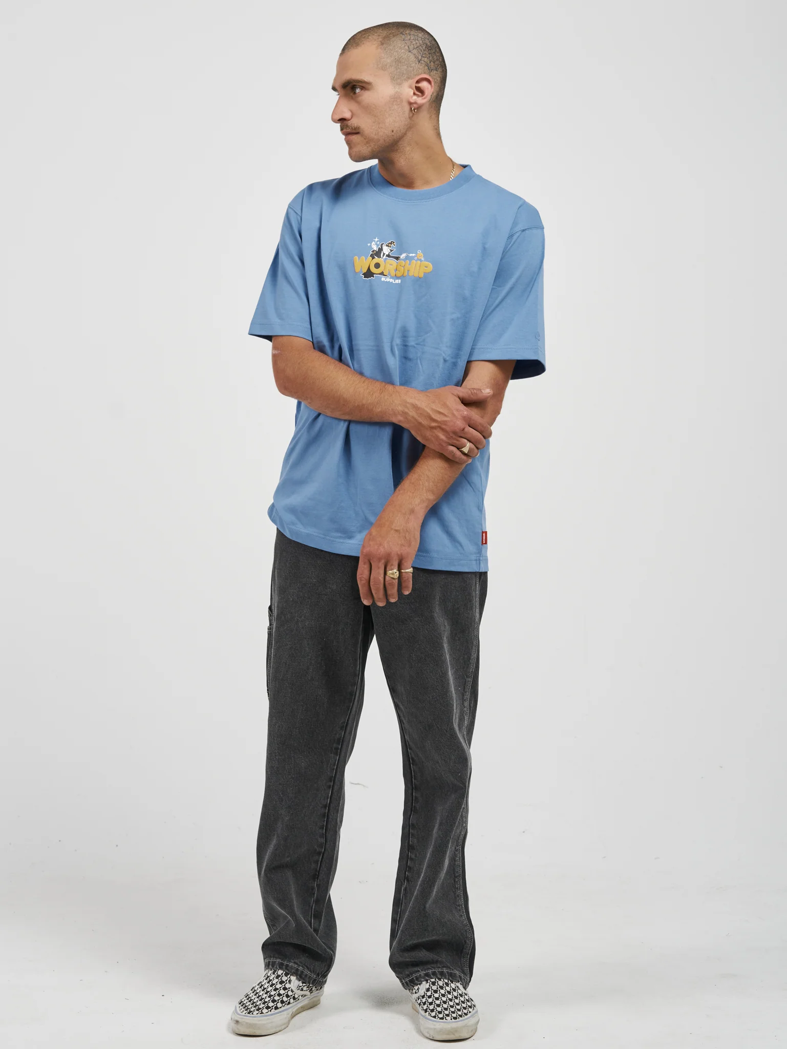 Hocus Pocus Tee - French Blue - Image 6