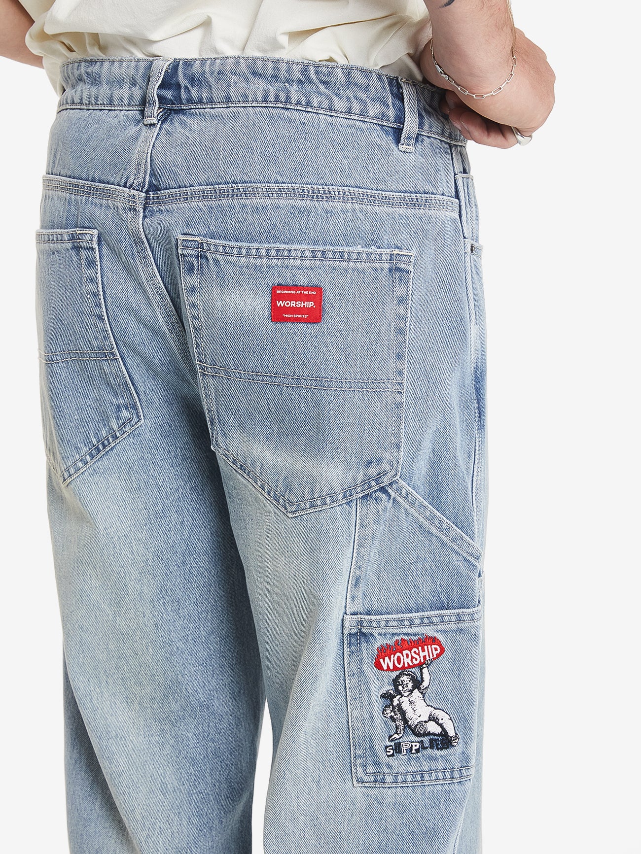 Hold Up Carpenter Pant - Dirty Trade Blue - Image 7