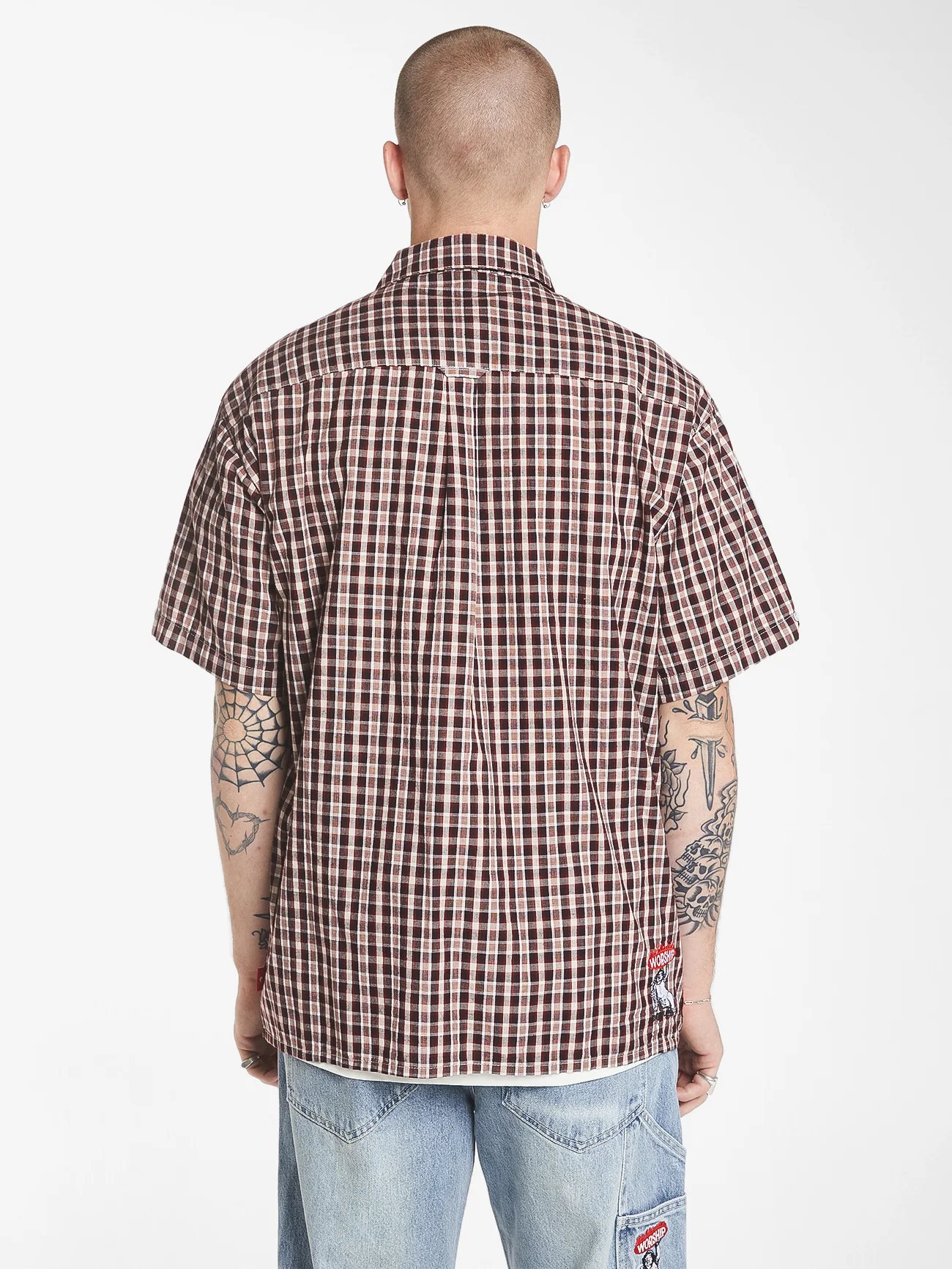 Hold Up Short Sleeve Shirt - Red - Image 2