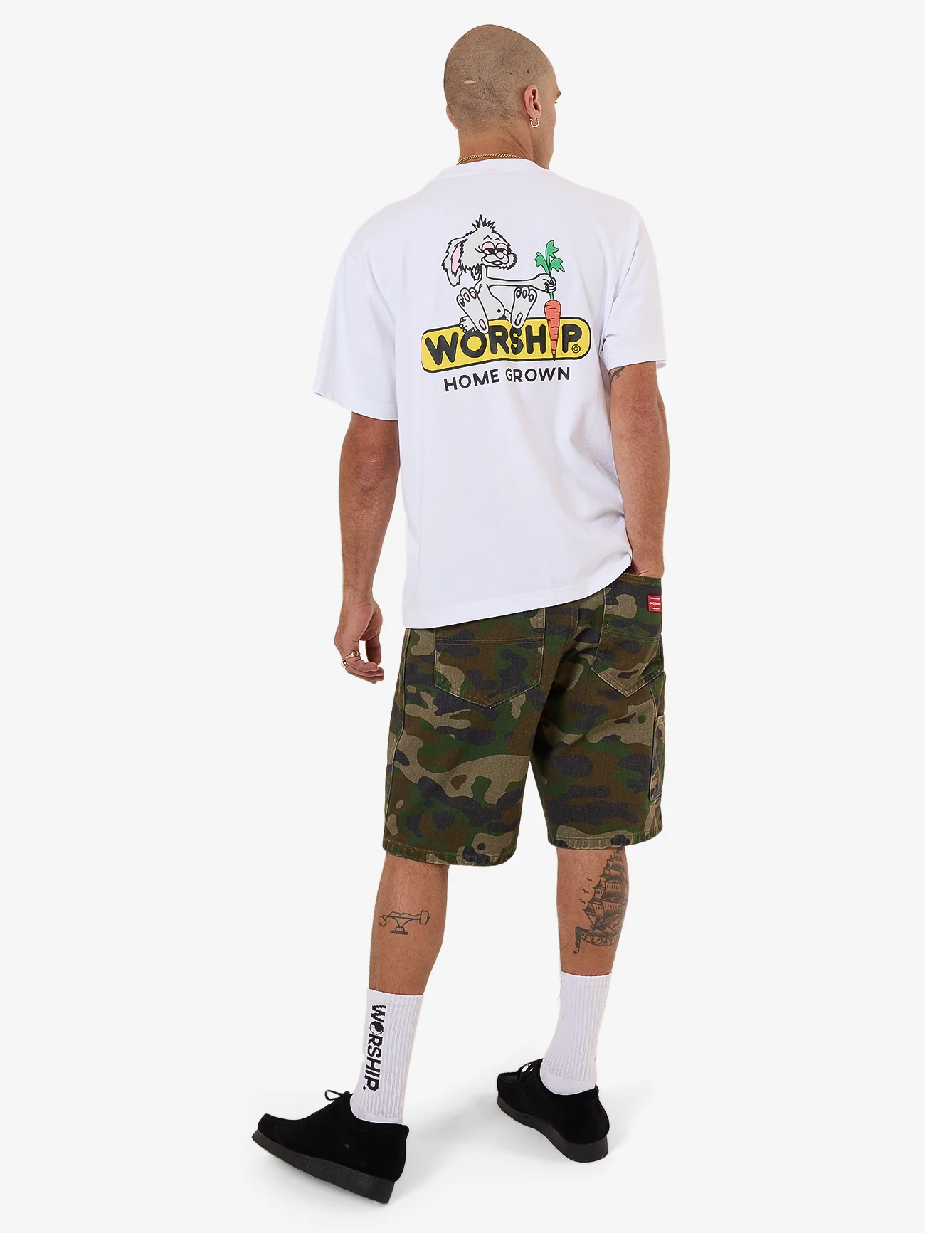 Home Grown Tee - White - Image 7