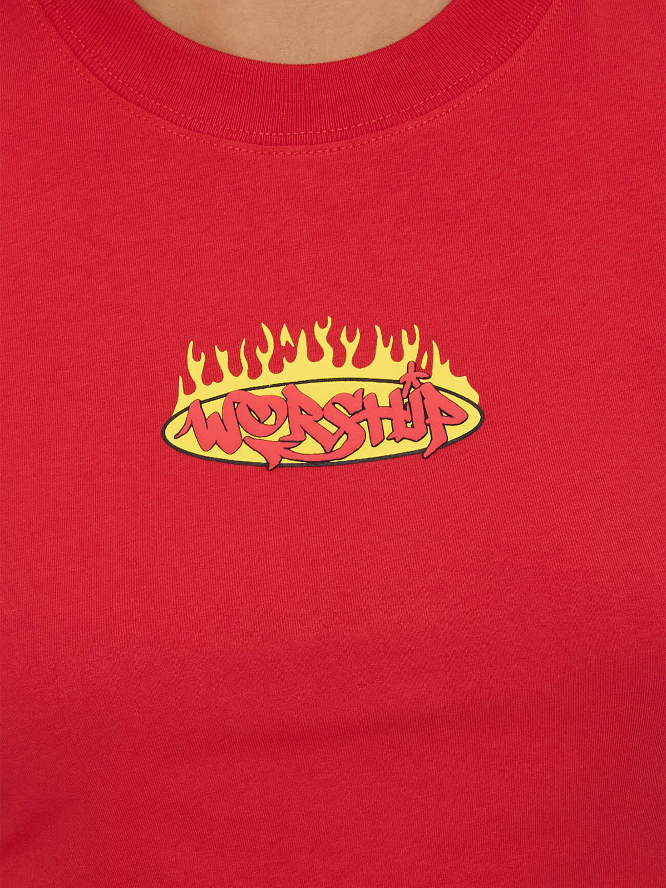 Hot Gossip Teeny Tee - Lucky Red - Image 8