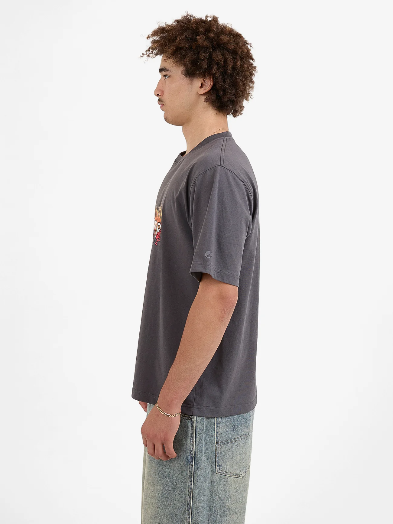 Hot Potato Tee - Worn Black - Image 4