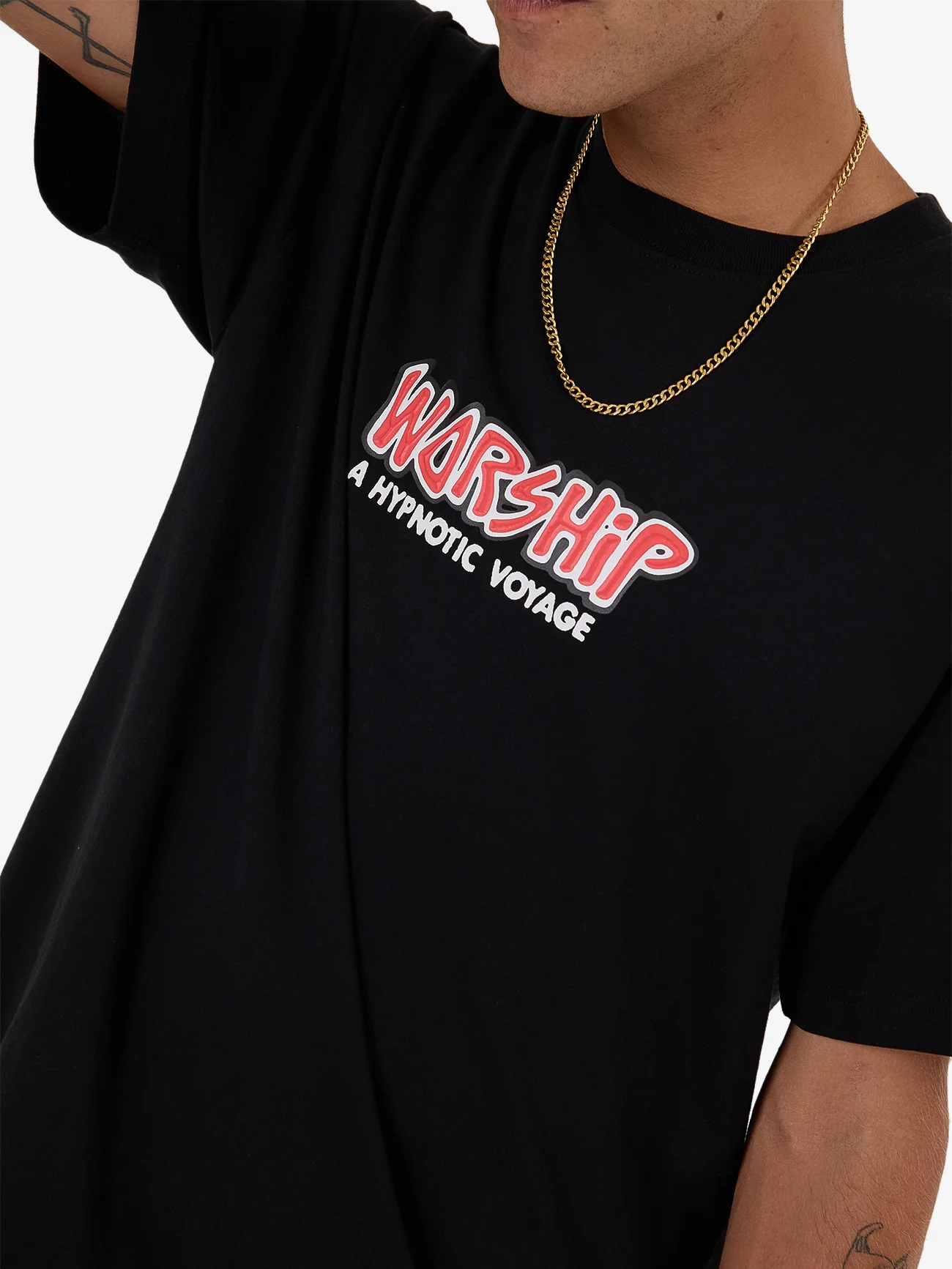 Hypnotica Tee - Black - Image 5