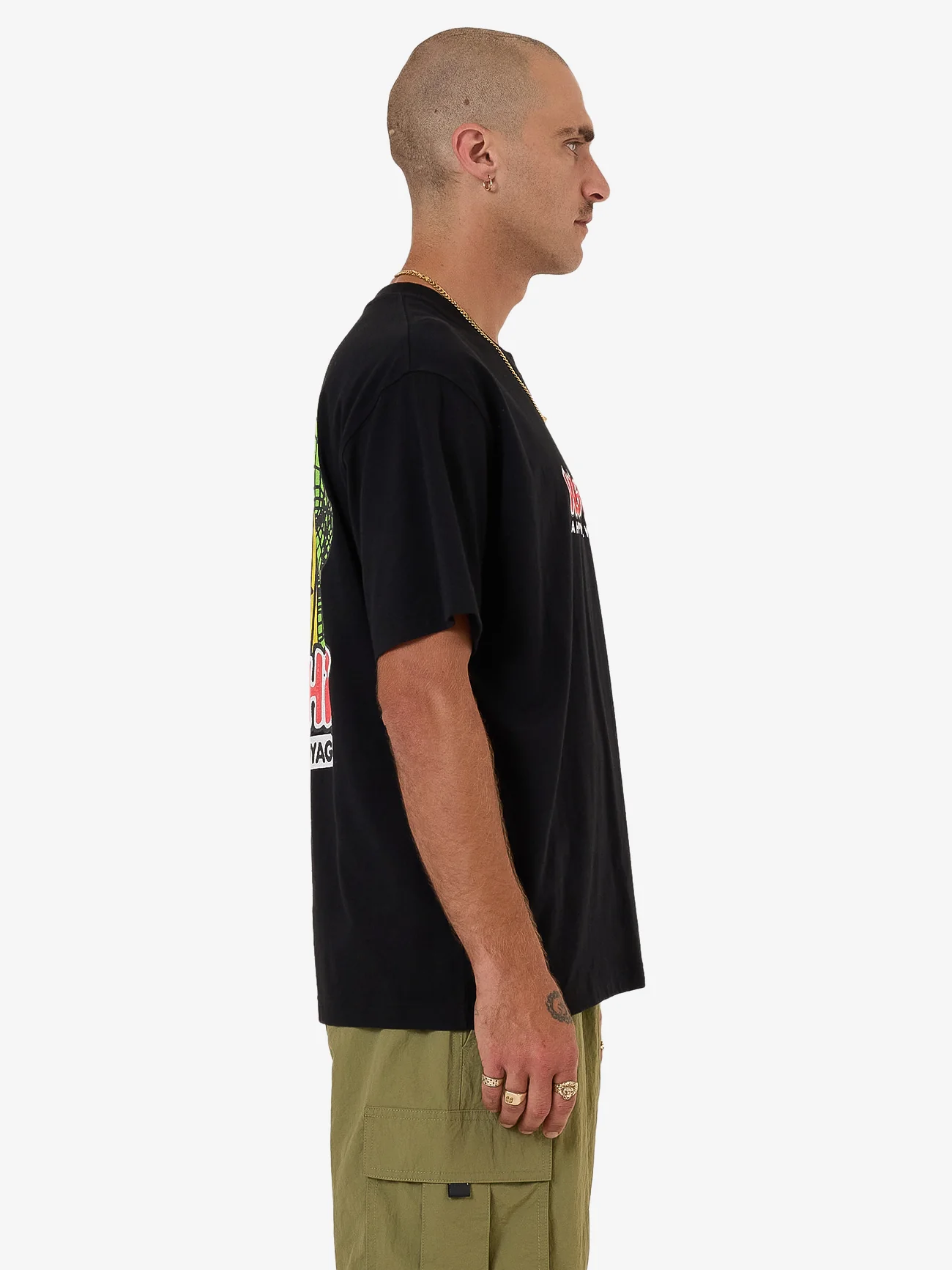 Hypnotica Tee - Black - Image 8